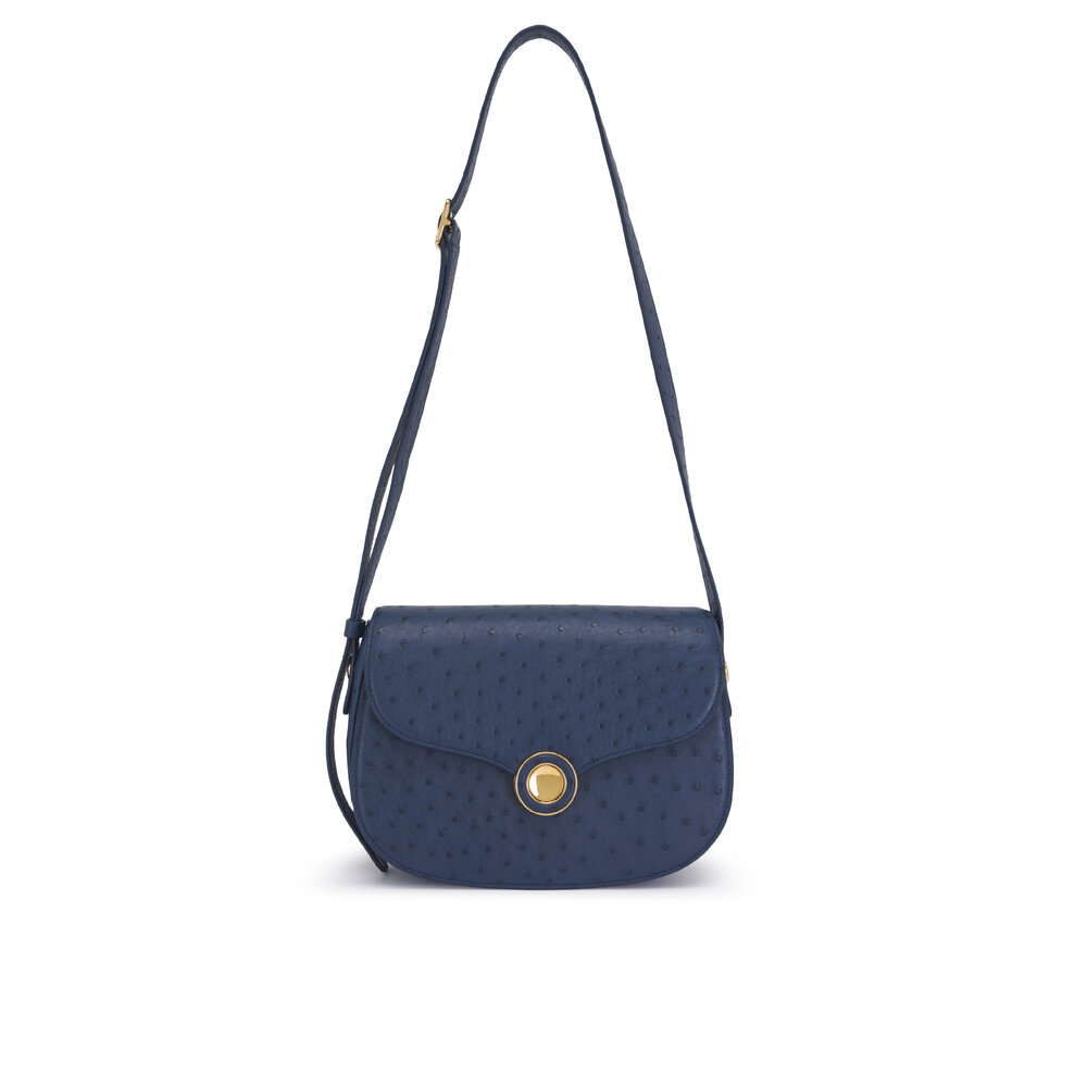 ショルダーバッグ・ポシェット Loro Piana Ghiera Small Bag Mini Ghiera Bag Calfskin GLDN CHESTNUT/SALTY CAPERS/SUN GOLD