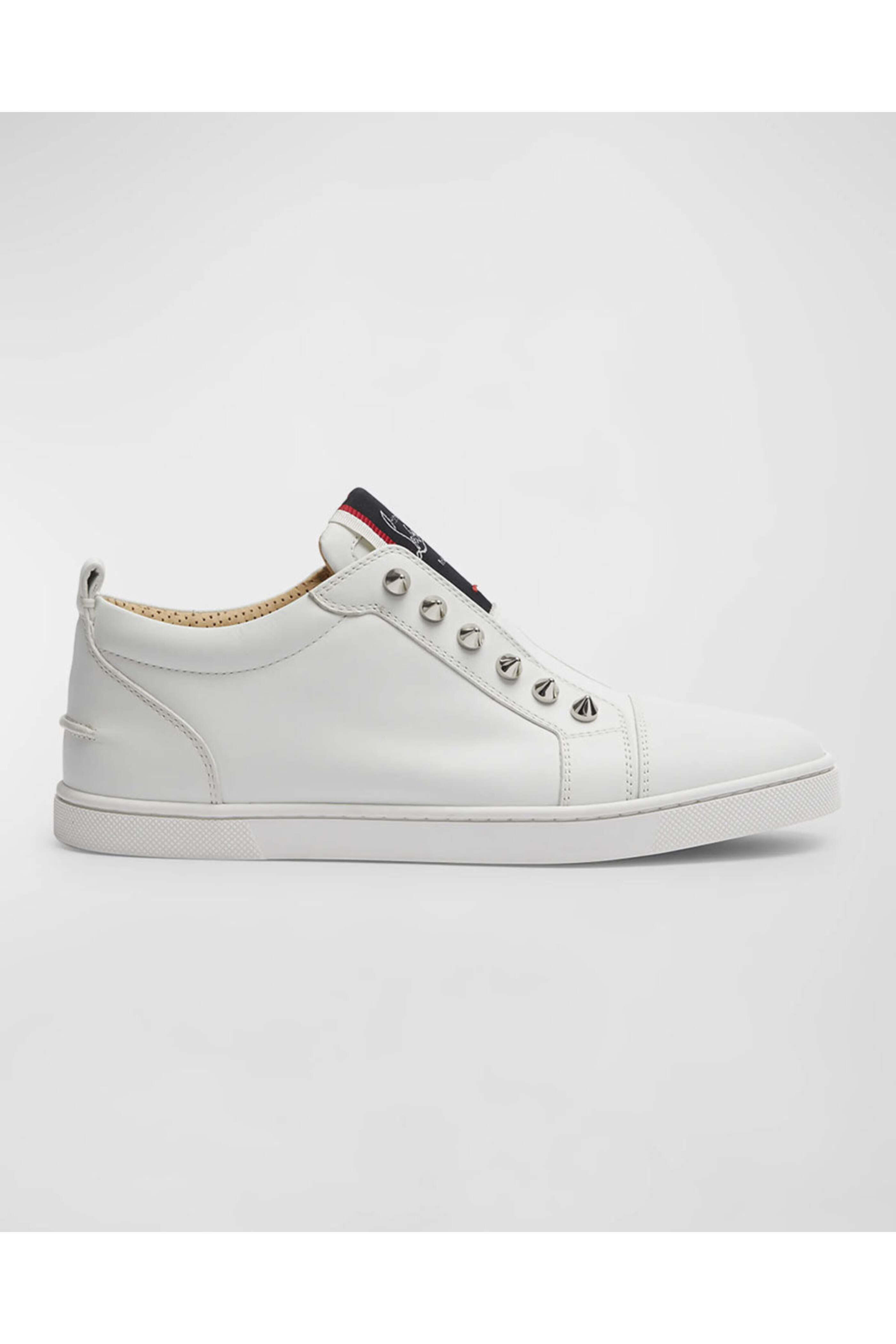 Christian Louboutin - Vontade White Leather Sneaker