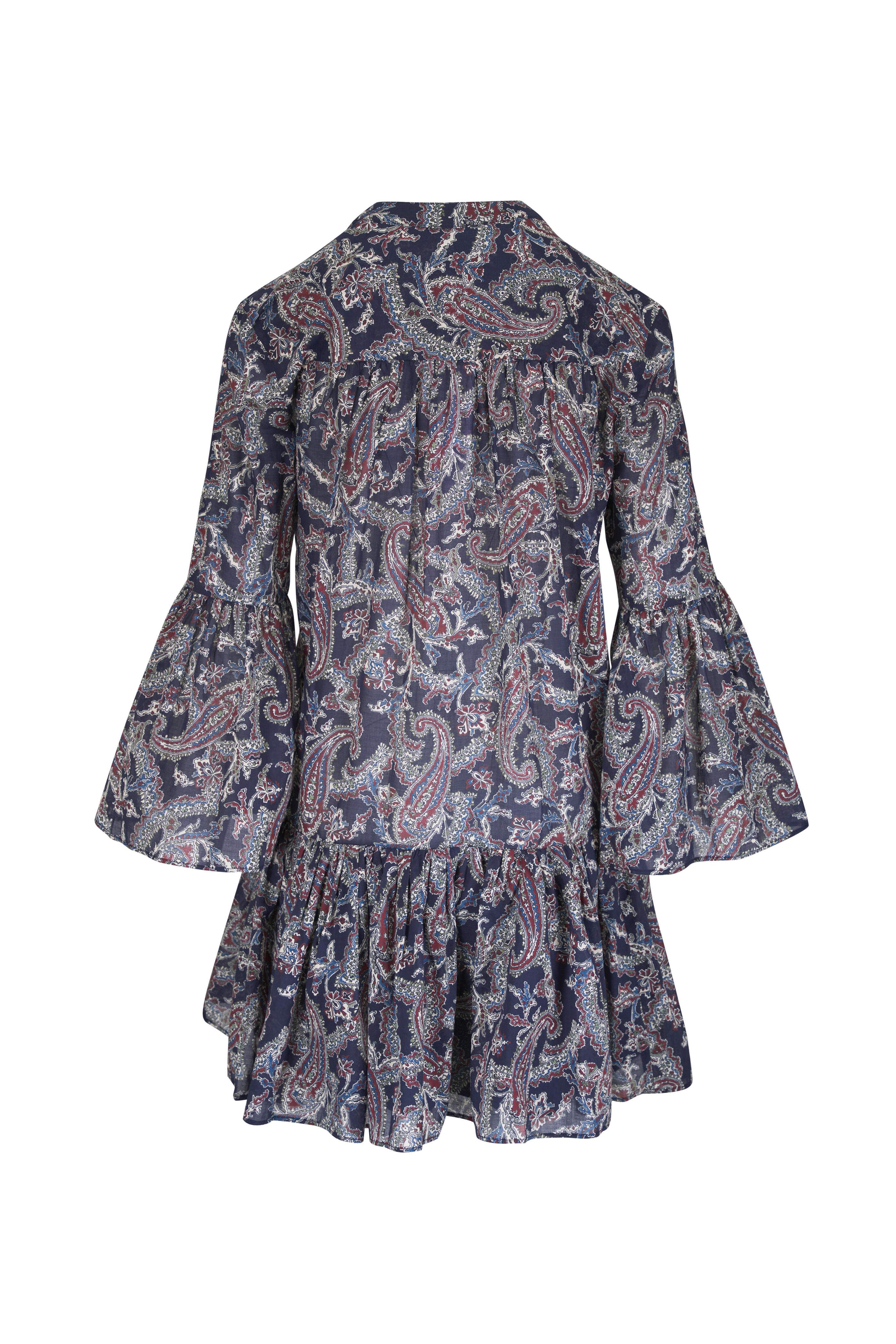 Veronica Beard - Novessa Multicolor Paisley Print Dress - view 2