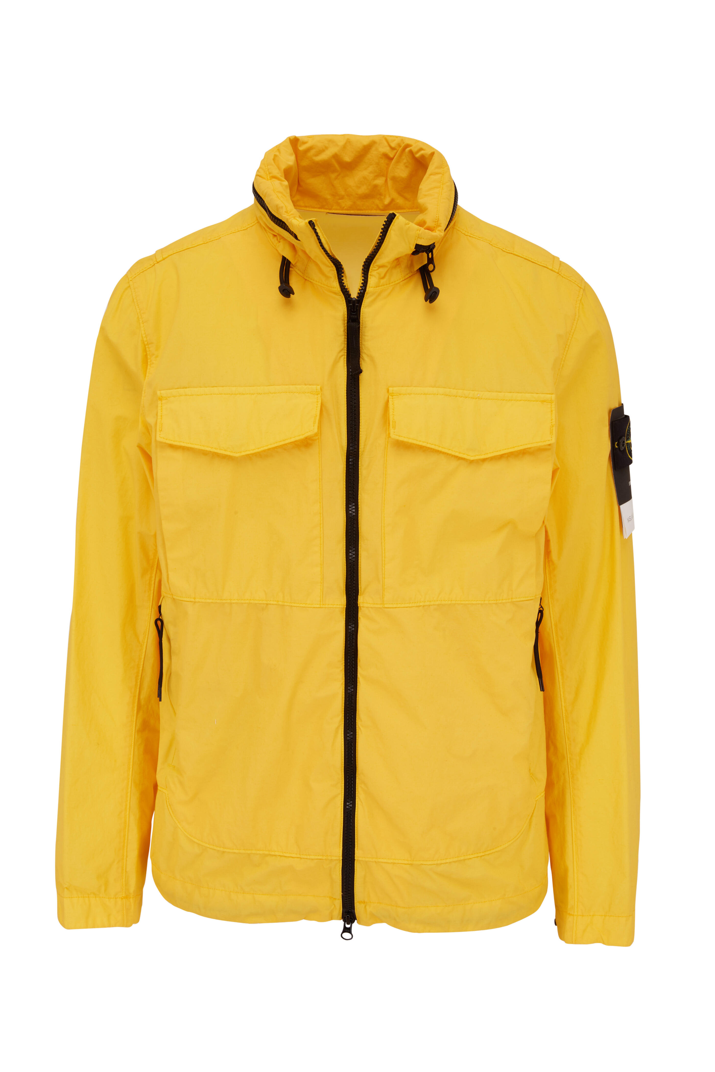 Stone Island - Naslan Light Watro Garment Dyed Yellow Jacket