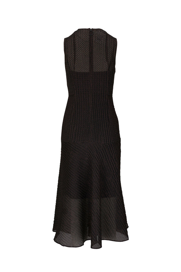 Akris Punto - Metallic 3D Black & Bronze Dress | Mitchell Stores