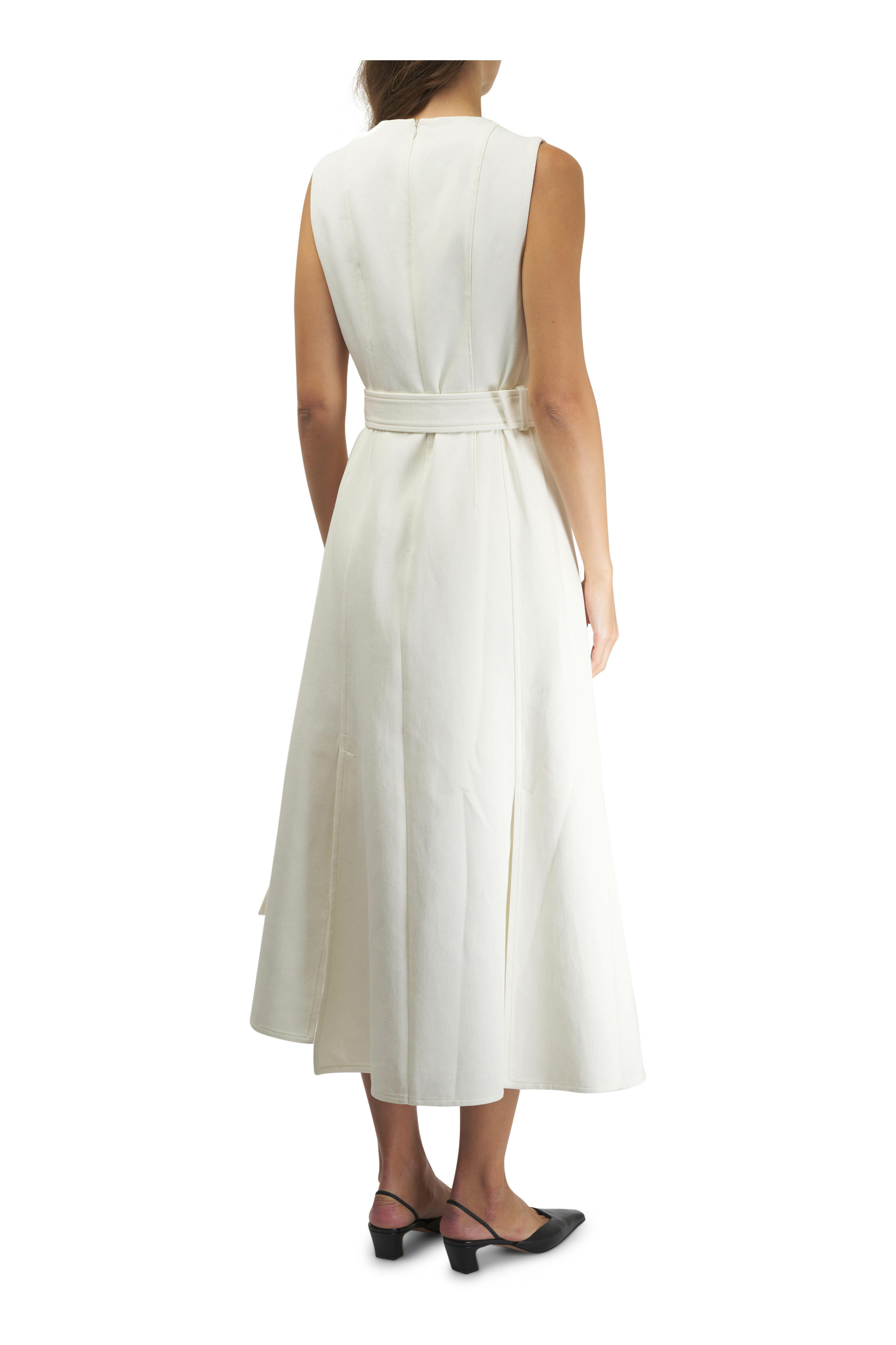 knee length dresses for ladies Alex Cotton Midi Dress Bellini Ikat / XXS main image 1