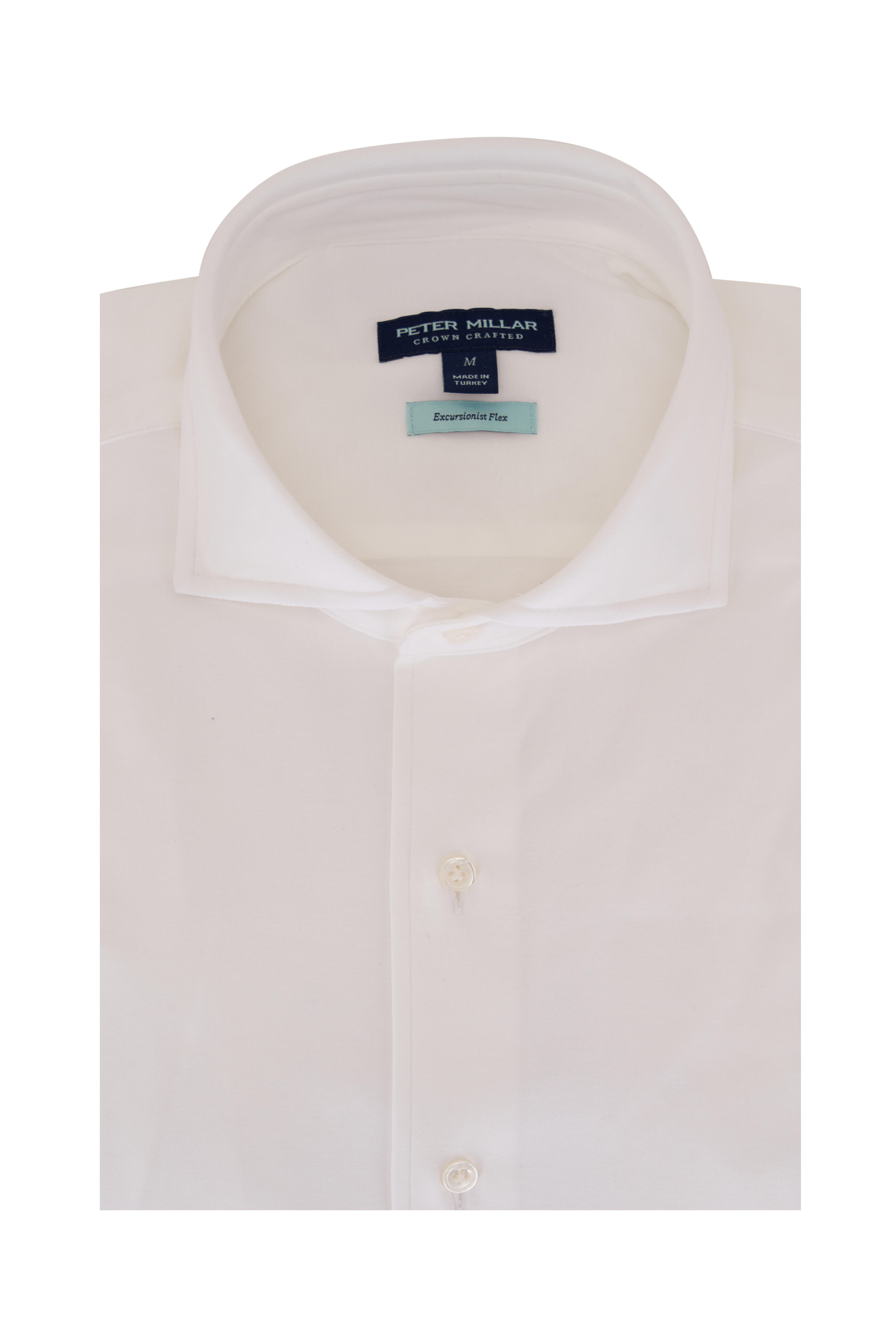 Peter Millar - Magnus Excursionist Flex White Sport Shirt