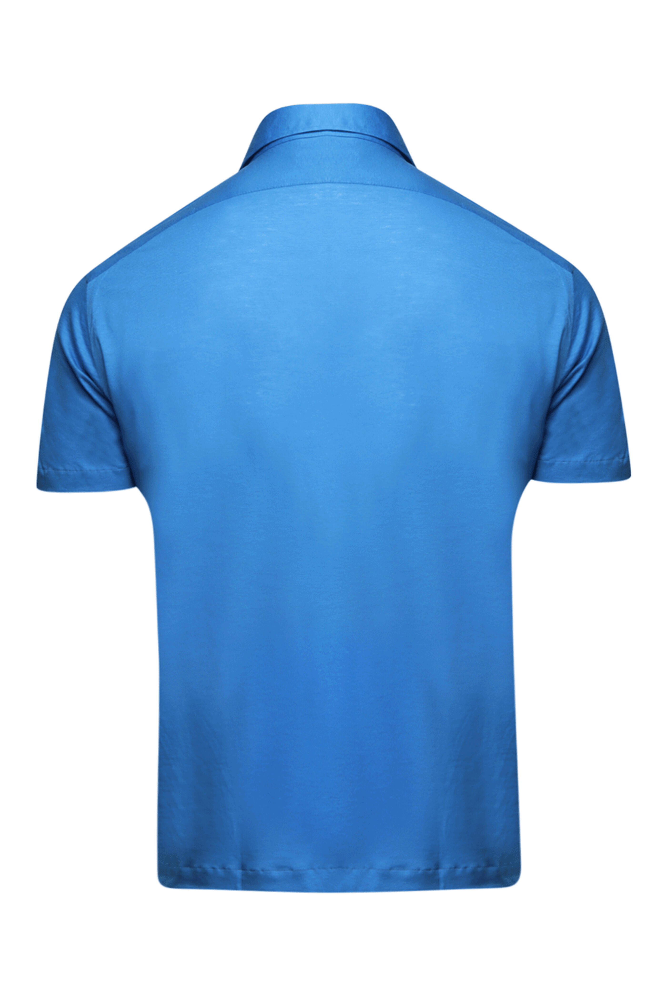 Kiton - Cerulean Blue Polo | Mitchell Stores