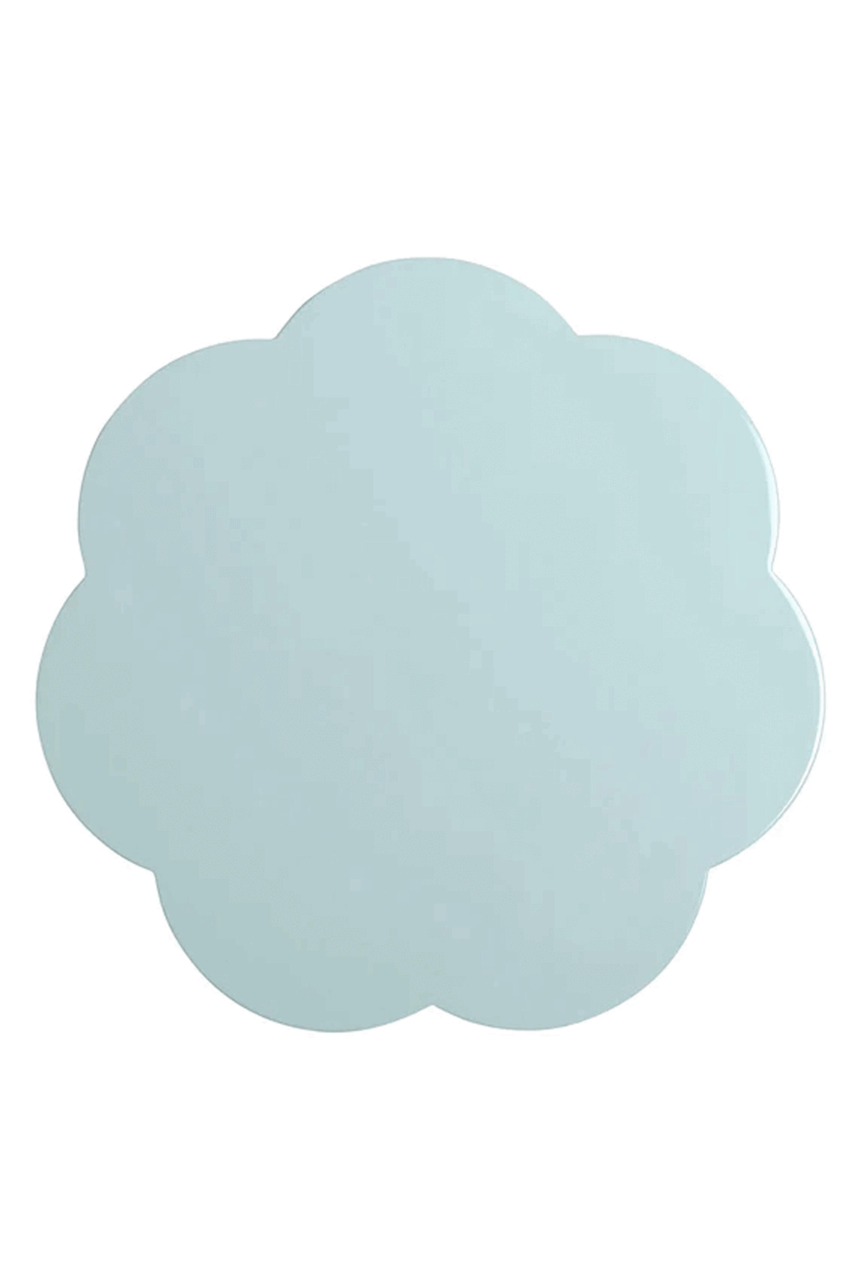 Addison Ross - Pale Blue Lacquer Scalloped Placemats