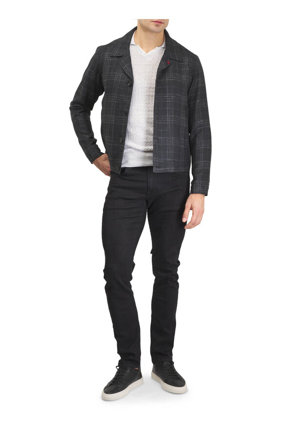 PT Torino Jazz Black Stretch Denim Five Pocket Pant - view 2
