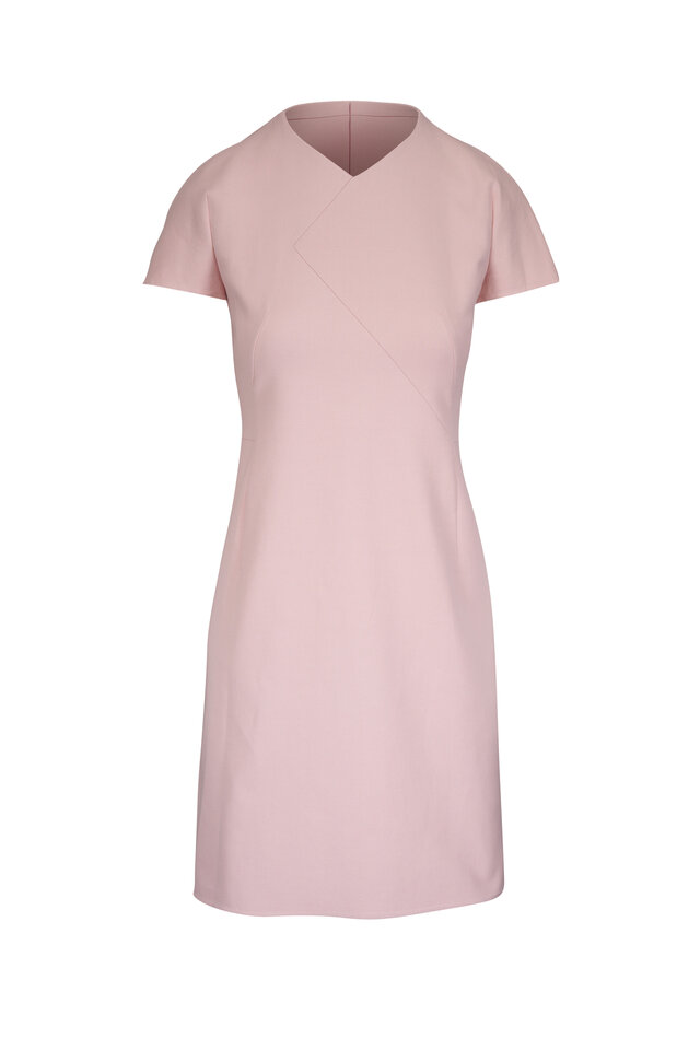 ワンピース VALENTINO DRESS (5B3VAAP08TA MKR) Valentino Cutout Bow Mini Dress in Shocking Pink | FWRD