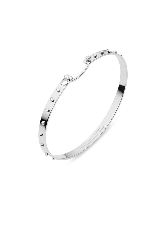 Nouvel Heritage - White Gold Brunch In NY Diamond Bangle