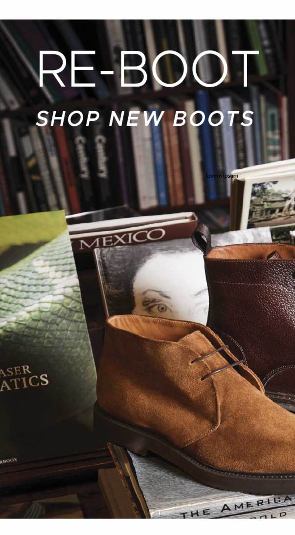 Shop new boots Re Boot