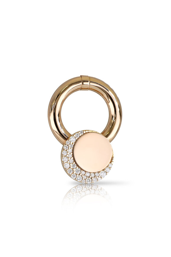 Pasquale Bruni 18k Rose Gold Luce Mono Earring - view 1