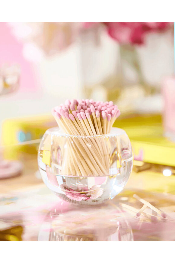 Tart By Taylor Acrylic Match Striker with Pink Matches - view 2