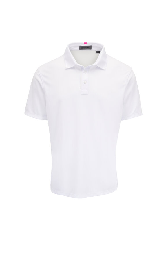 G/Fore Essential Snow Performance Pique Polo