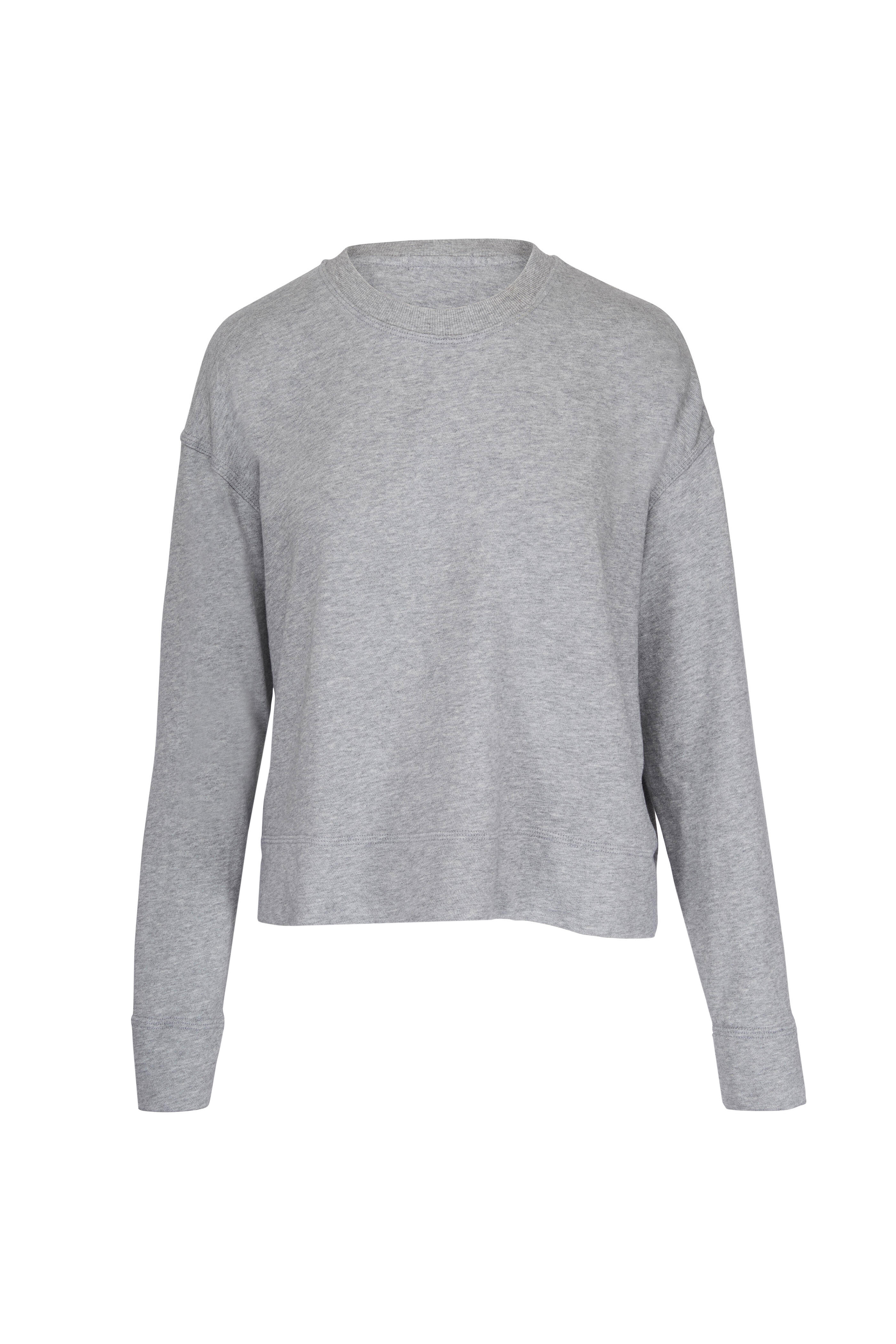 James perse cropped discount sweatshirt