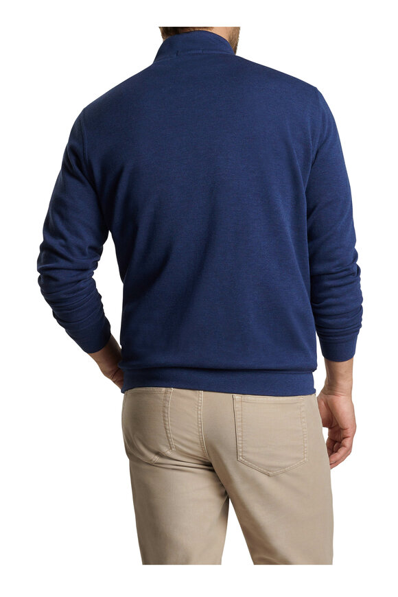 Peter Millar - Crown Cottage Navy Blue Quarter Zip Pullover