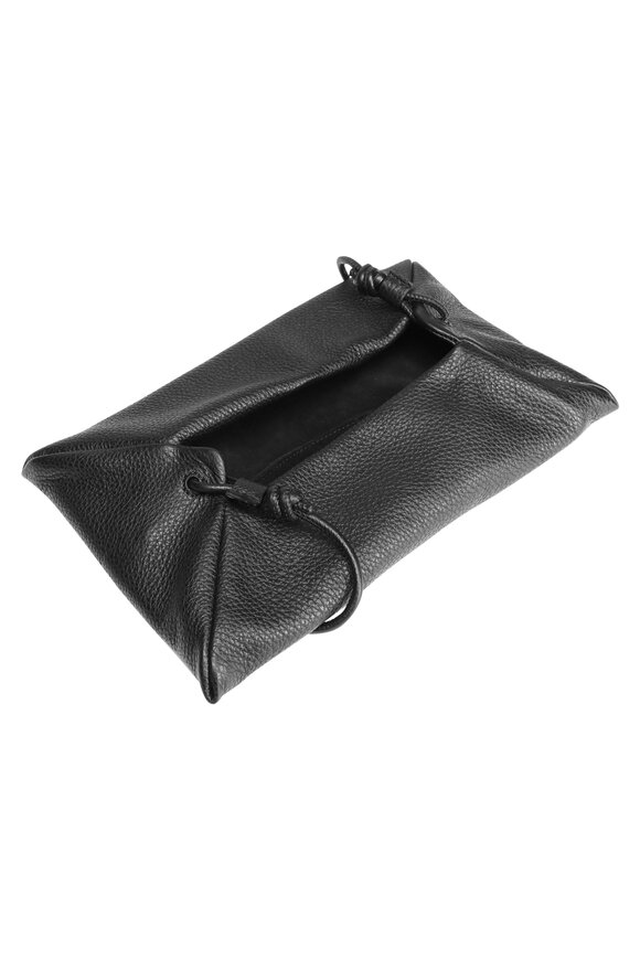 Altuzarra Mini Origami Black Leather Crossbody - view 4