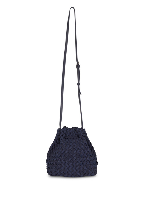 Naghedi Gramercy Indigo Double Weave Denim Bucket Bag - view 4