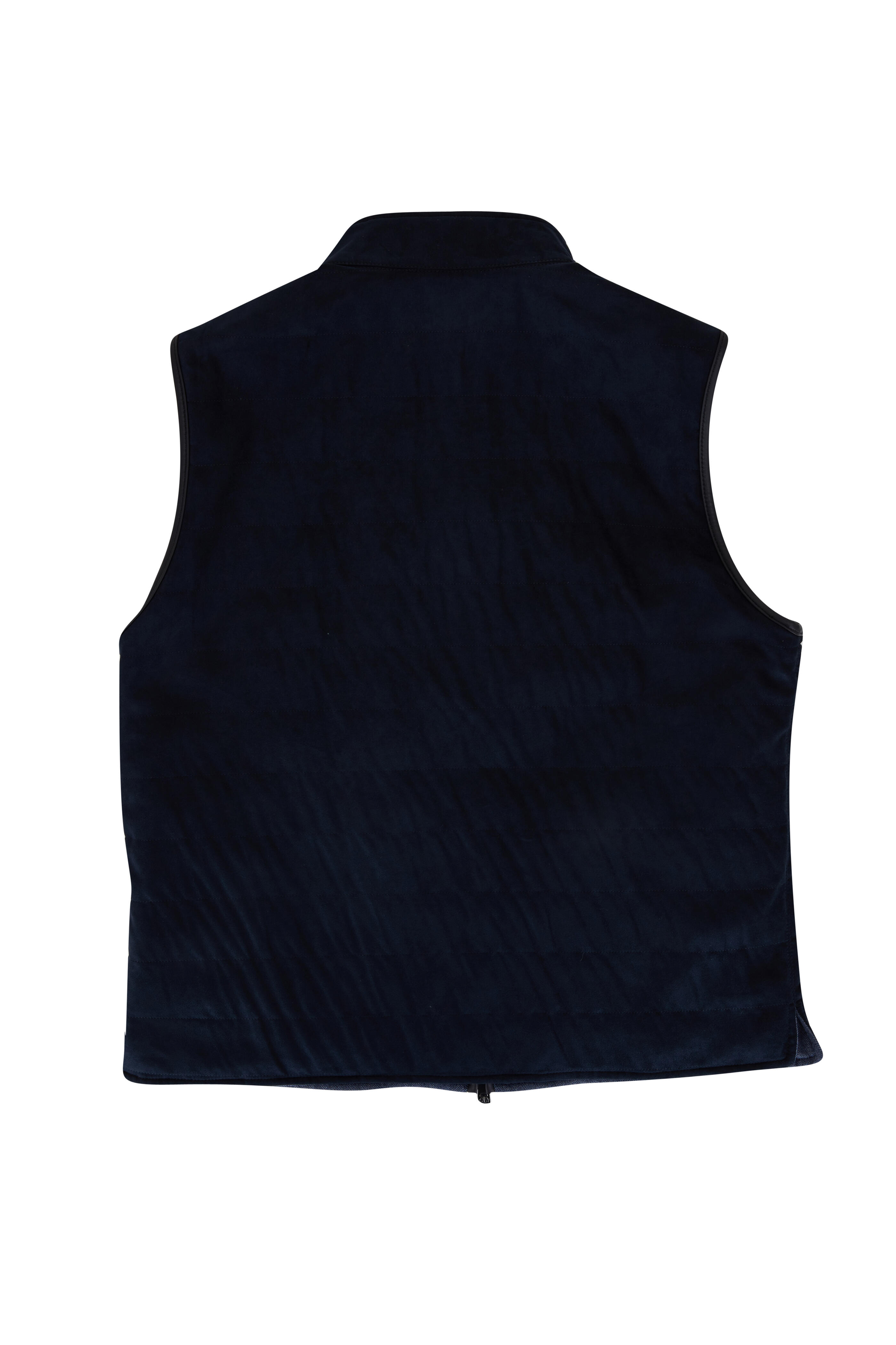 Corneliani - Slate Blue Reversible Vest