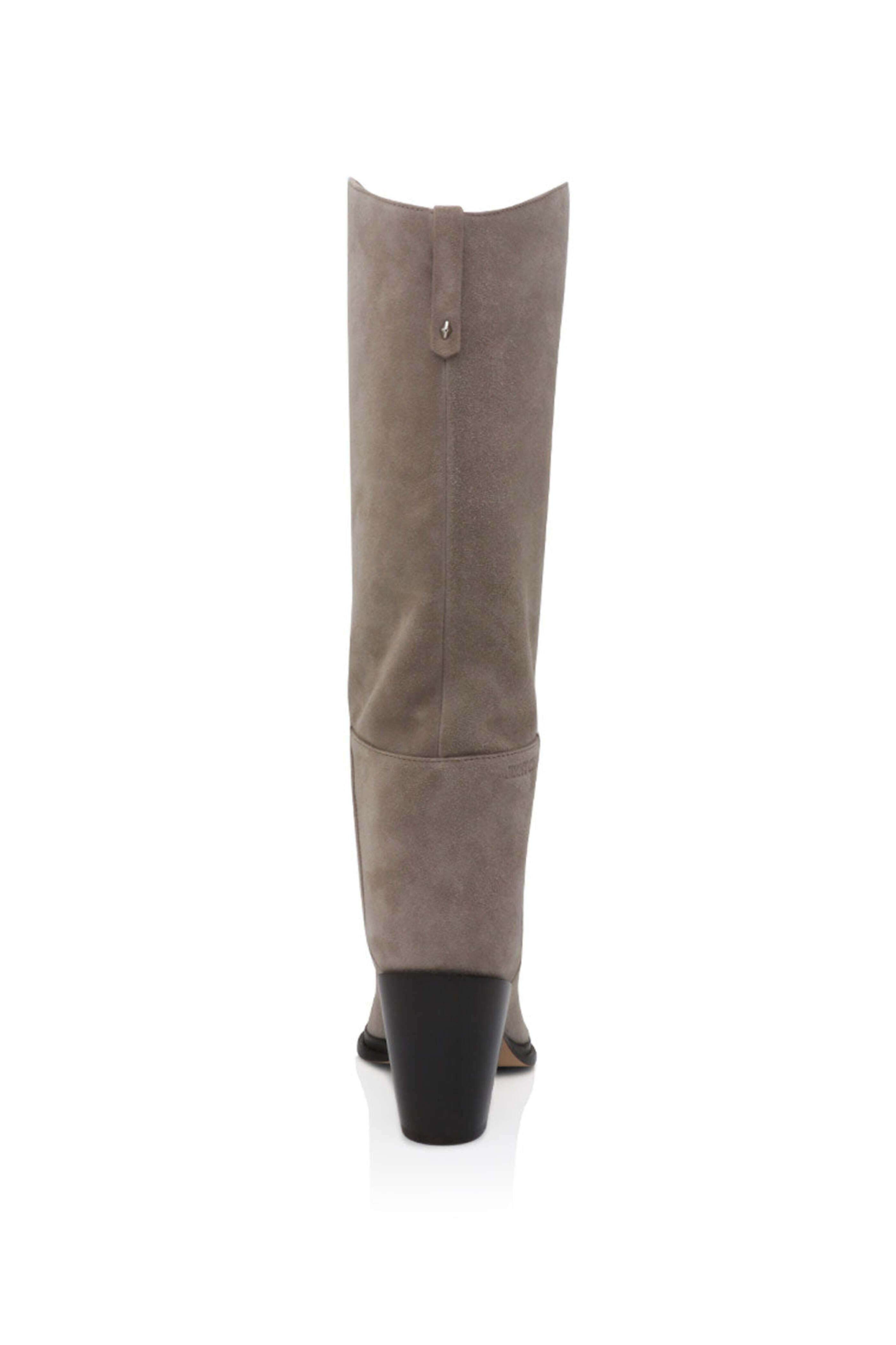 Jimmy Choo - Cece Suede 80 Boot in Taupe