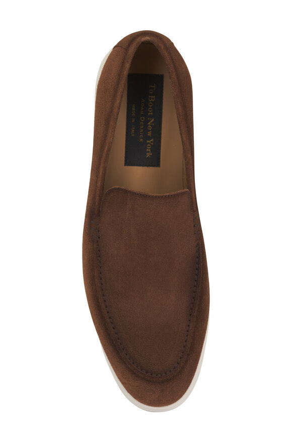 To Boot New York Montage Light Brown Suede Loafer - view 4