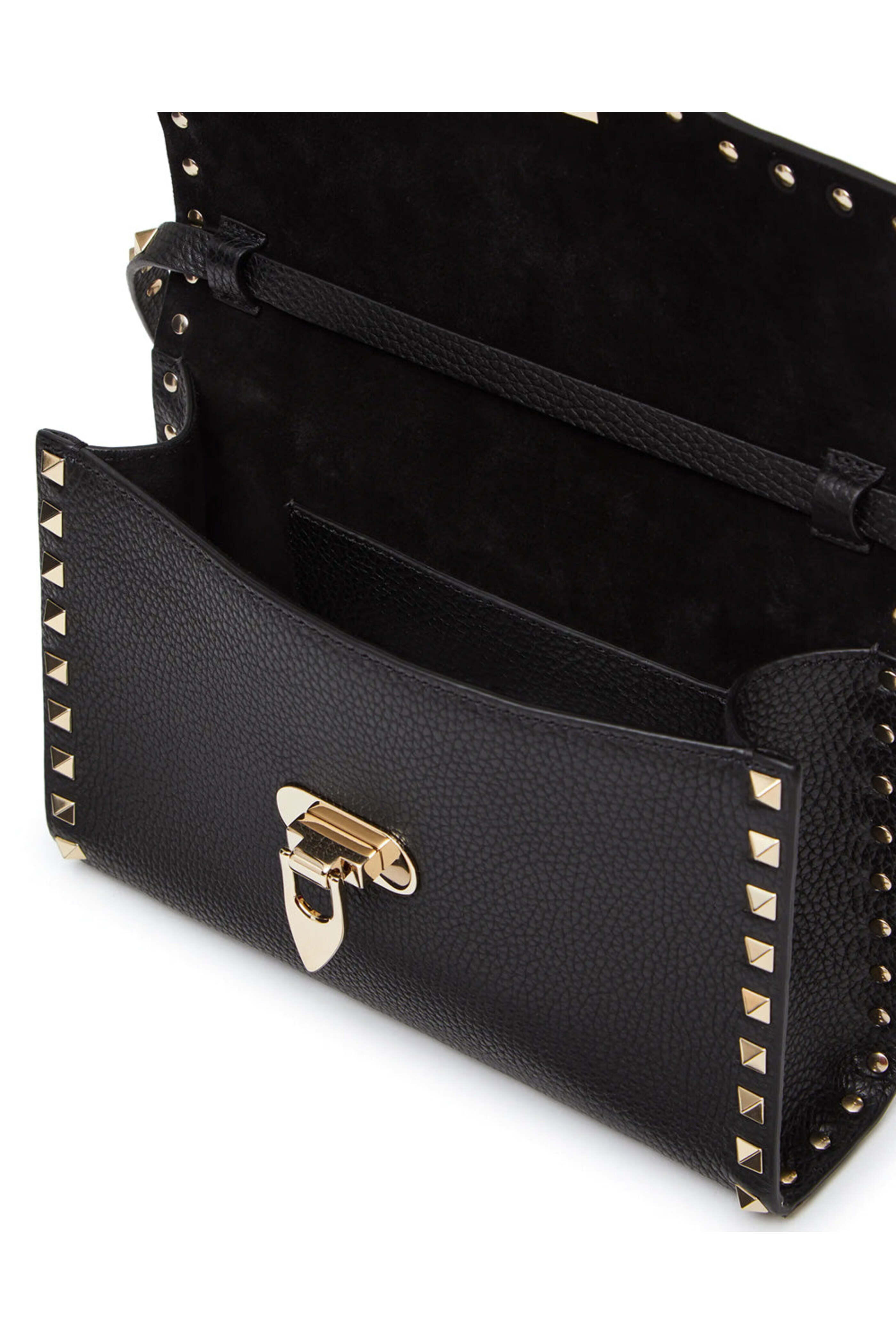 Valentino Garavani - Nero Rockstud Small Shoulder Bag
