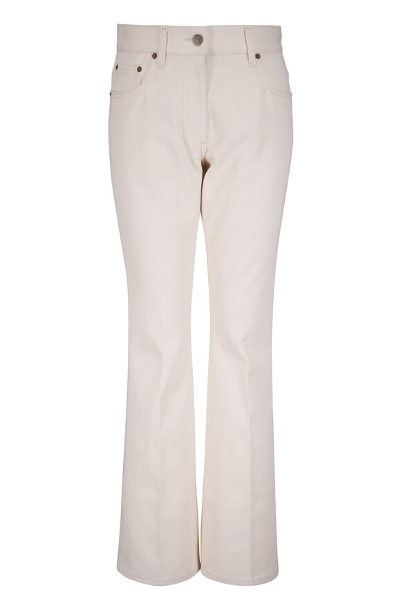 Valentino Ecru VLogo Jean