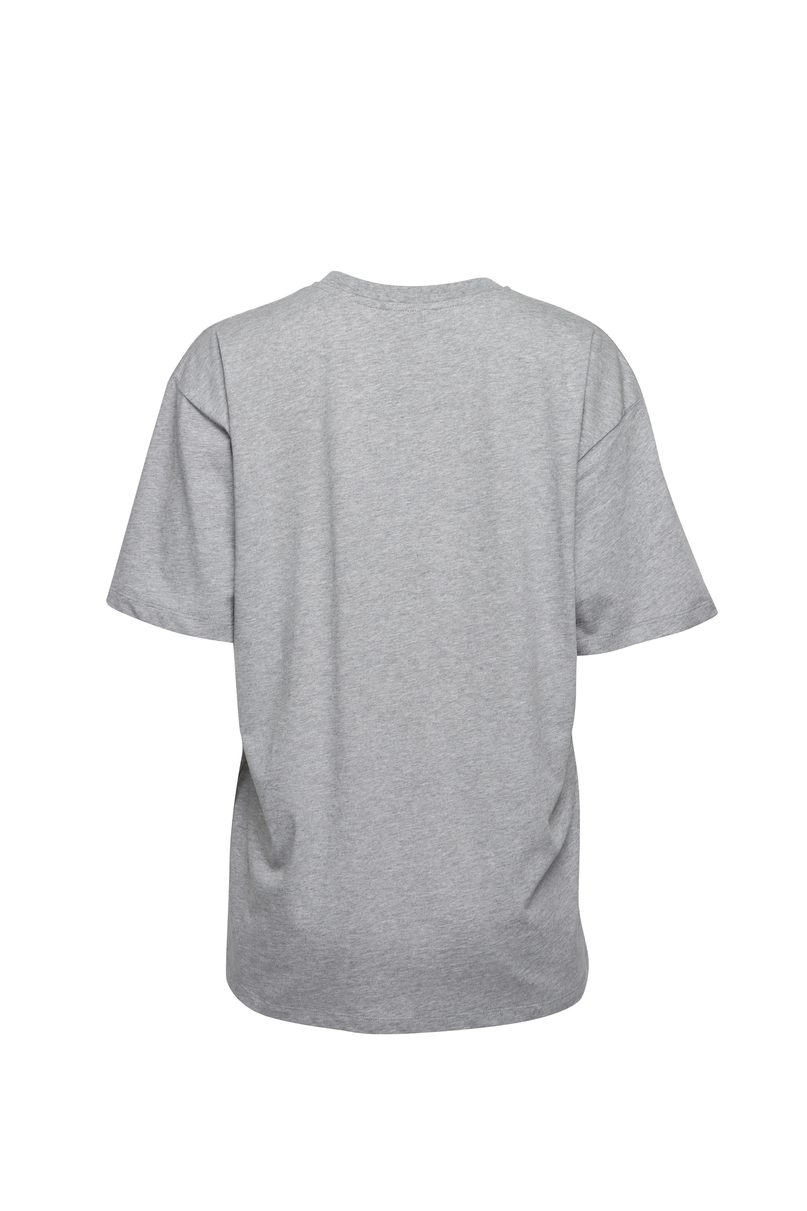 Balmain - Gray & Pink Logo T-Shirt