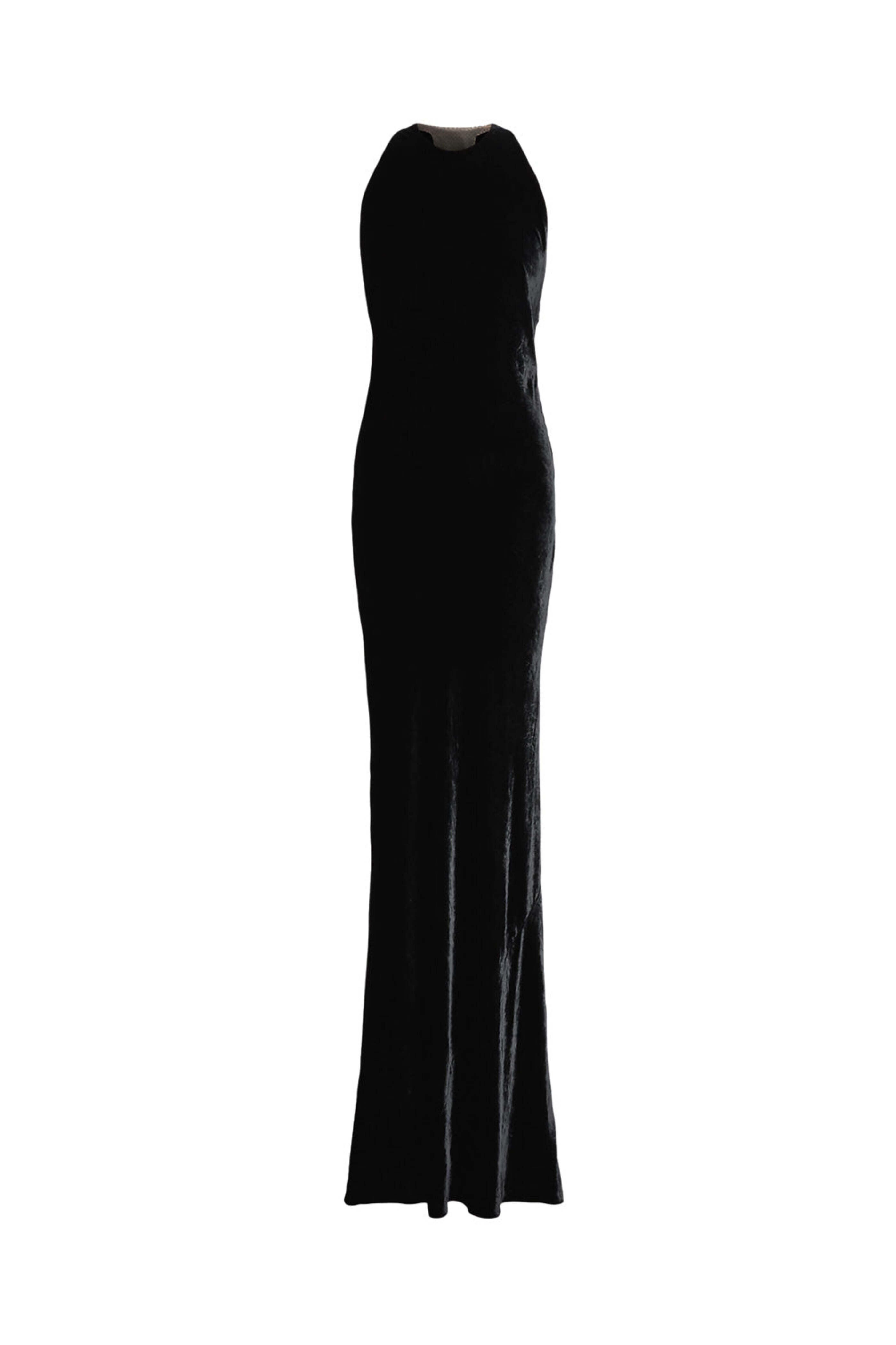 Ralph Lauren - Black Embellished Nadege Gown