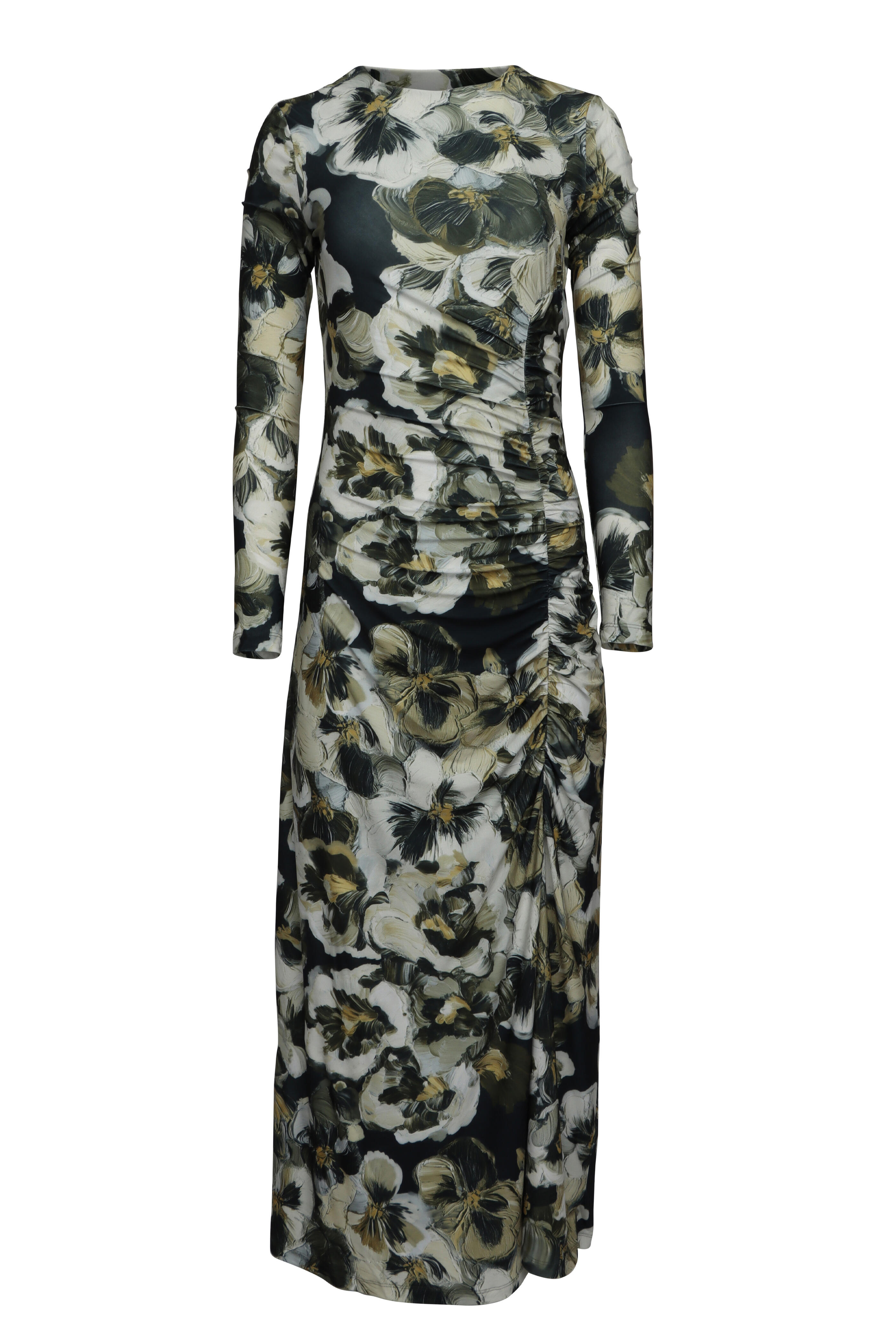 Maria Cher - Carrol Coral Brown Midi Dress