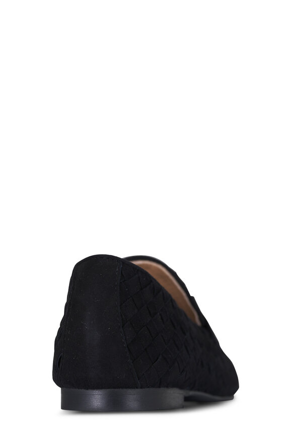 Ron White Maddie Black Suede Penny Loafer - view 4