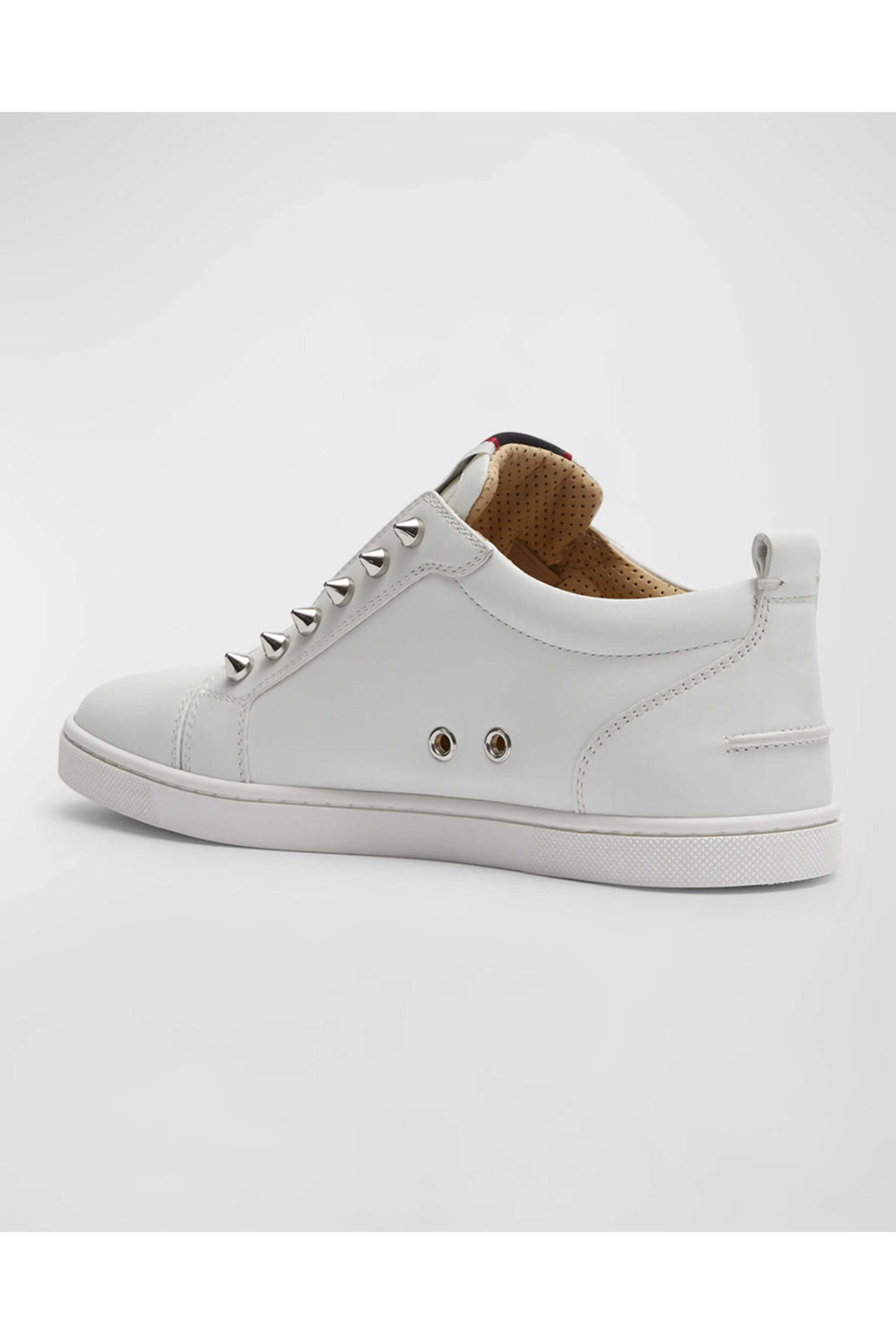 Christian Louboutin - Vontade White Leather Sneaker