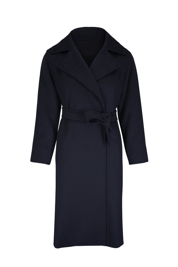 ジャケット・アウター vintage FENDI wool silk long coat Fendi Black/Grey Wool & Silk Long Coat ref.2472188 - Joli Closet