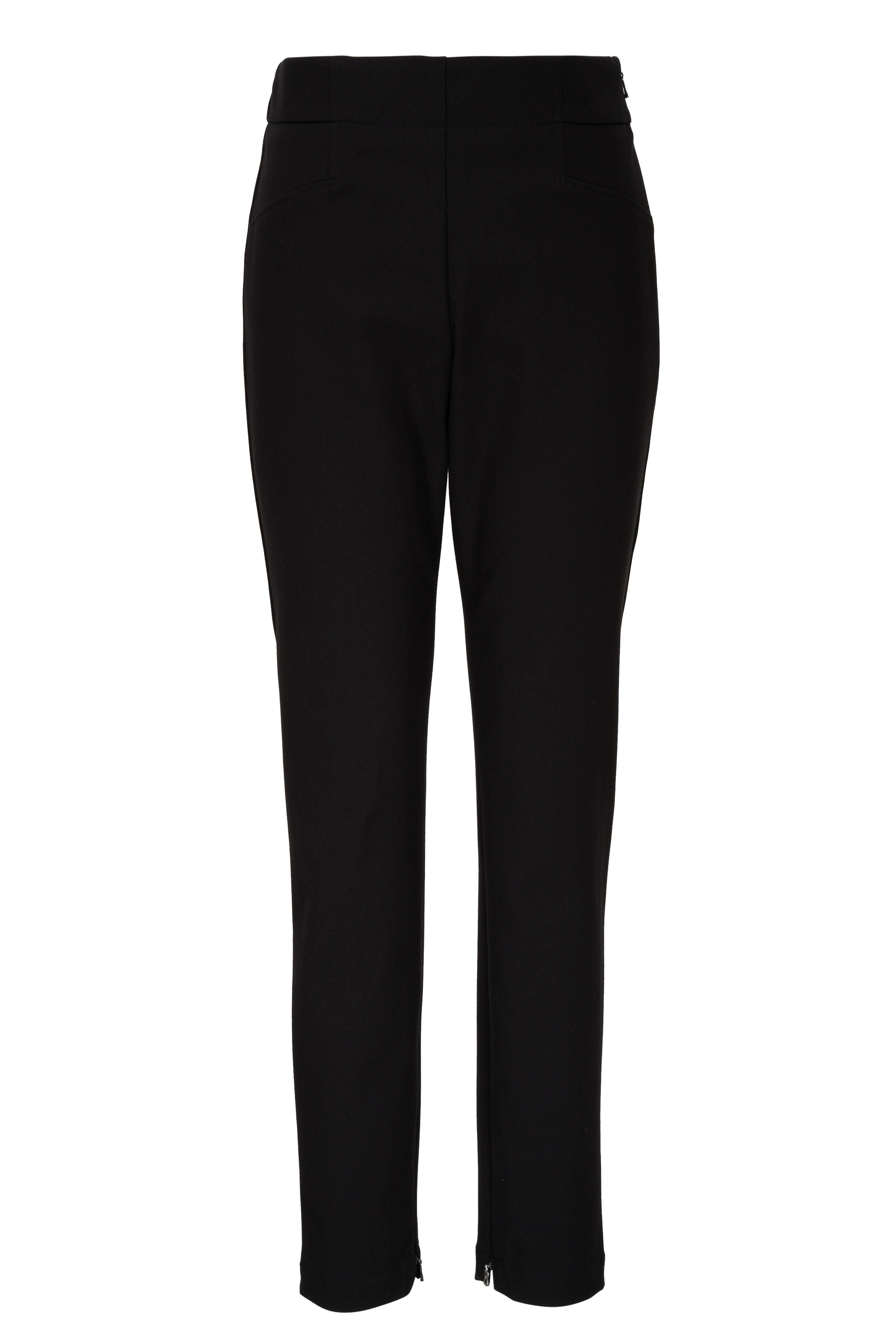 Bogner - Keoni Black Side Zip Straight Leg Pant | Mitchell