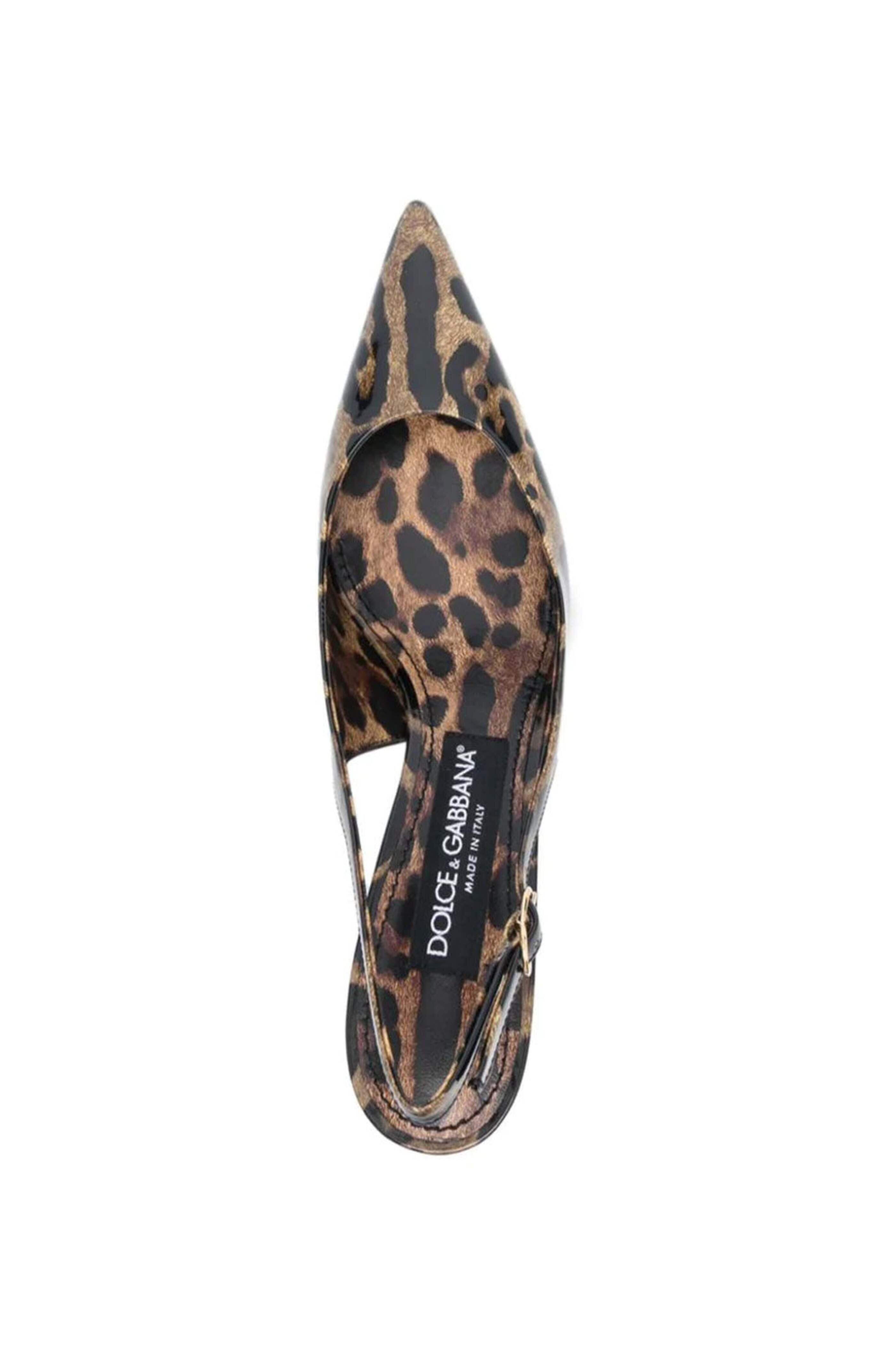 Dolce & Gabbana - Slingback Pump in Leopard