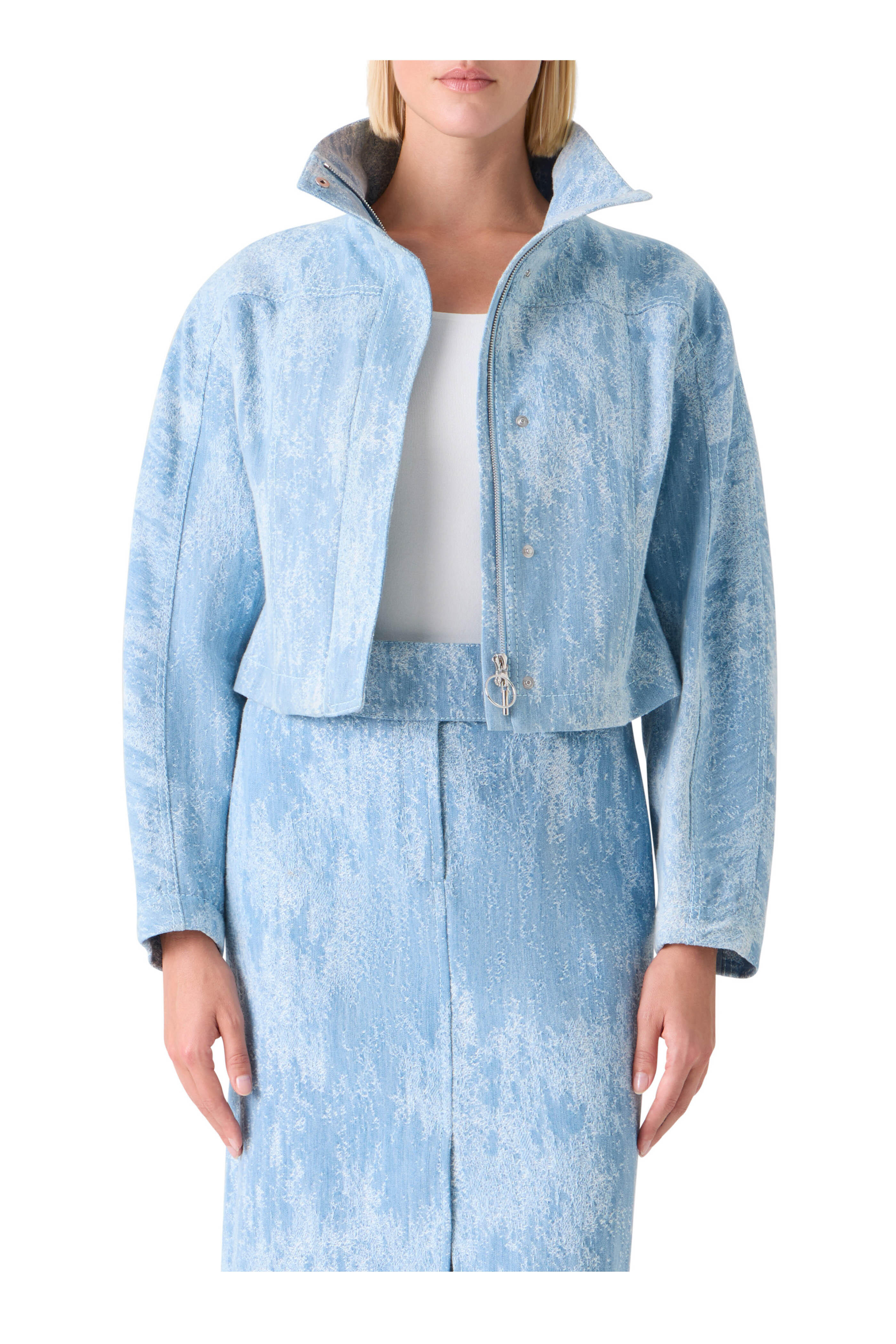 Akris Punto - Sky Blue Denim Jacket