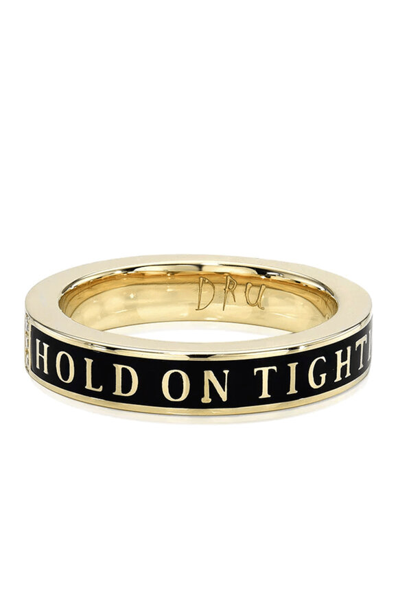 Dru Let Go & Hold On Enamel Band - view 4