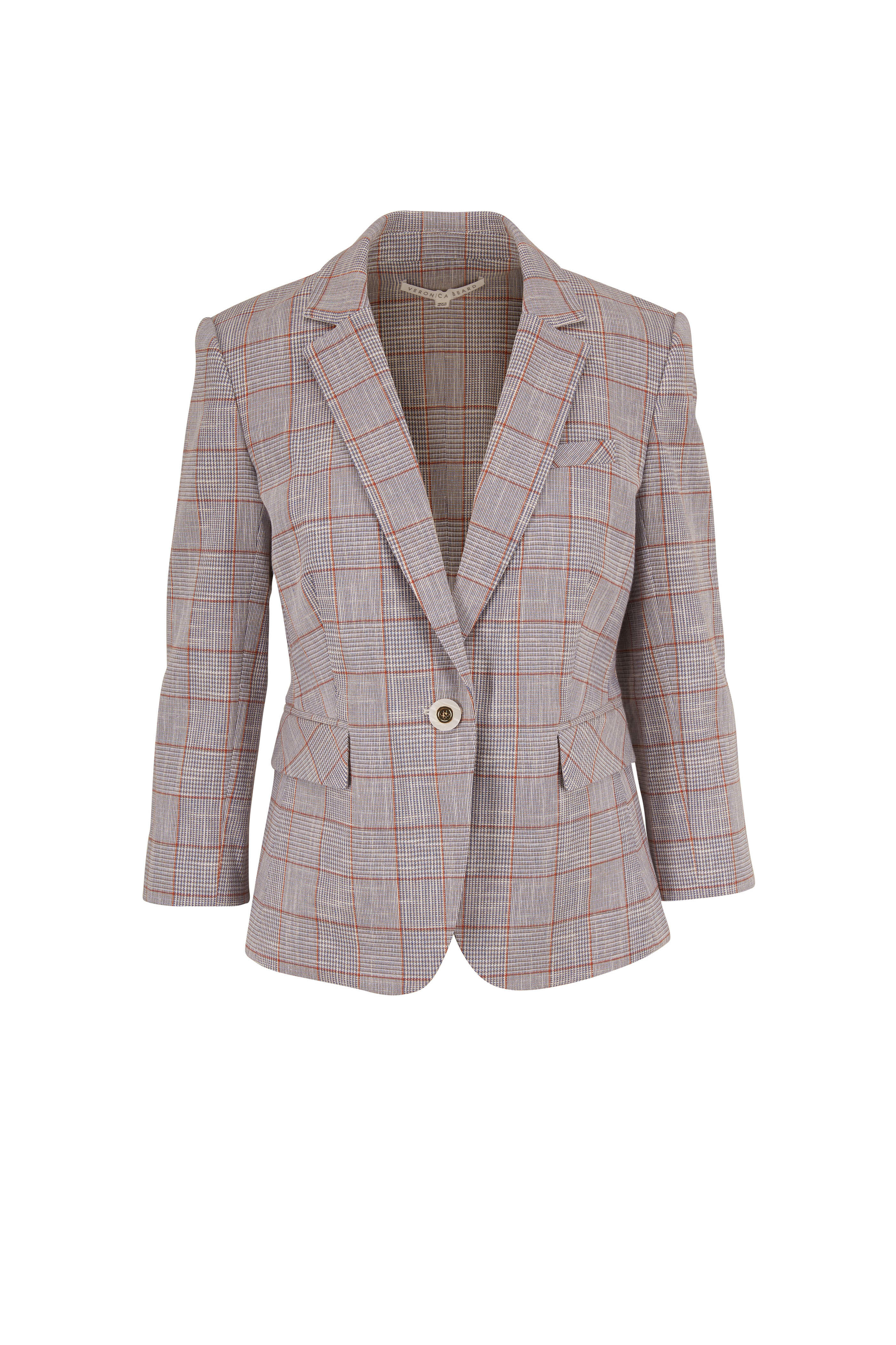 Veronica beard schoolboy top dickey jacket