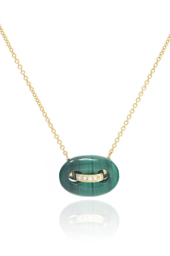 Jenna Blake Mini Stone Mariner Necklace