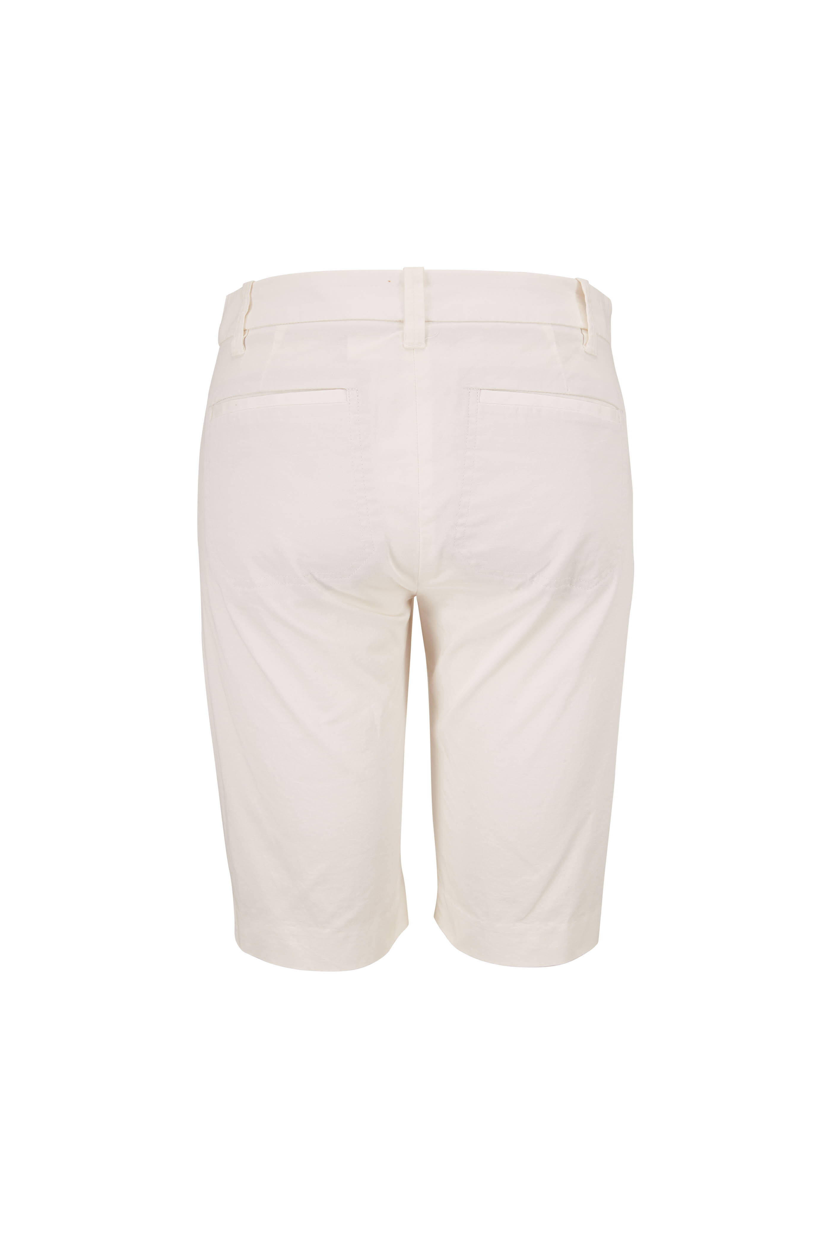 Vince - Optic White Coin Pocket Bermuda Shorts