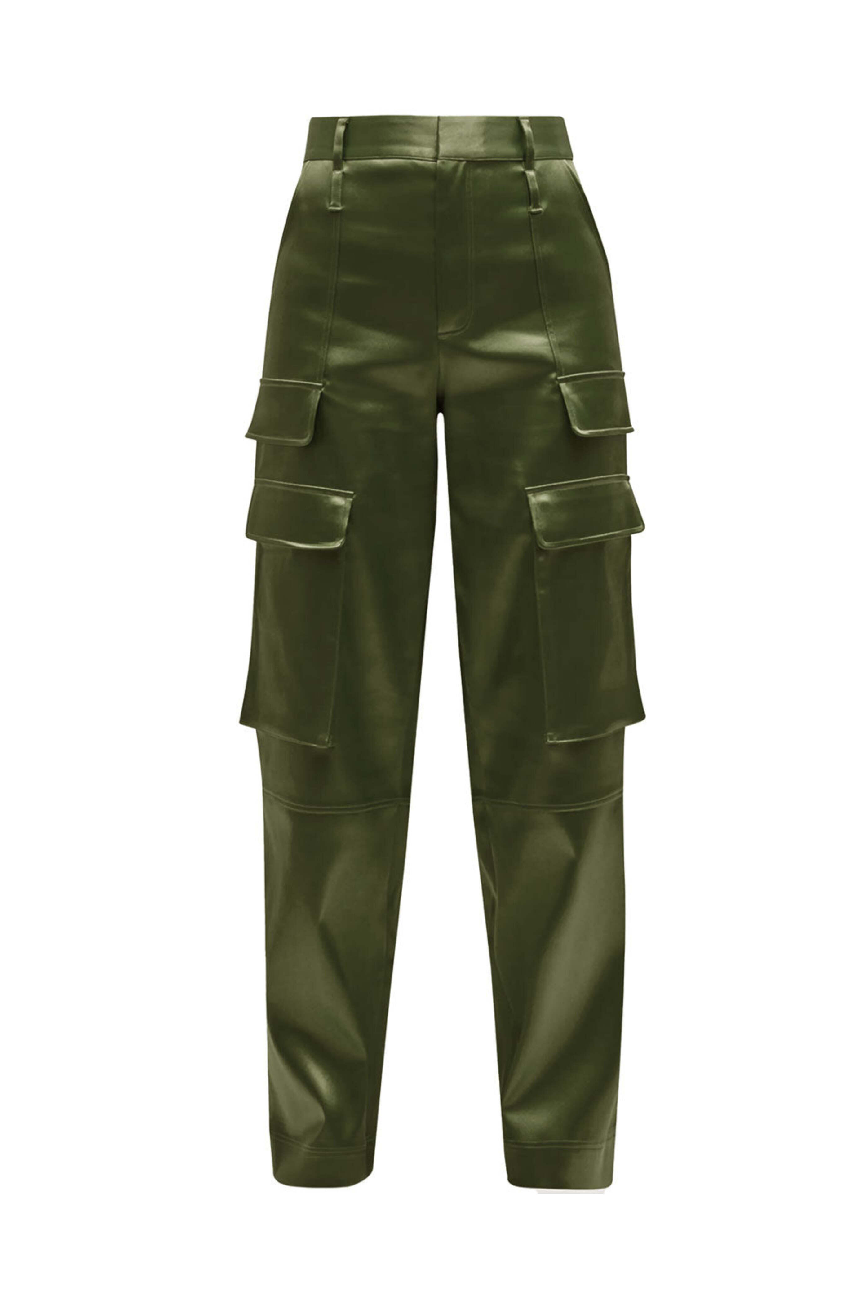 Frame - Fatigue Satin Straight Cargo Pant