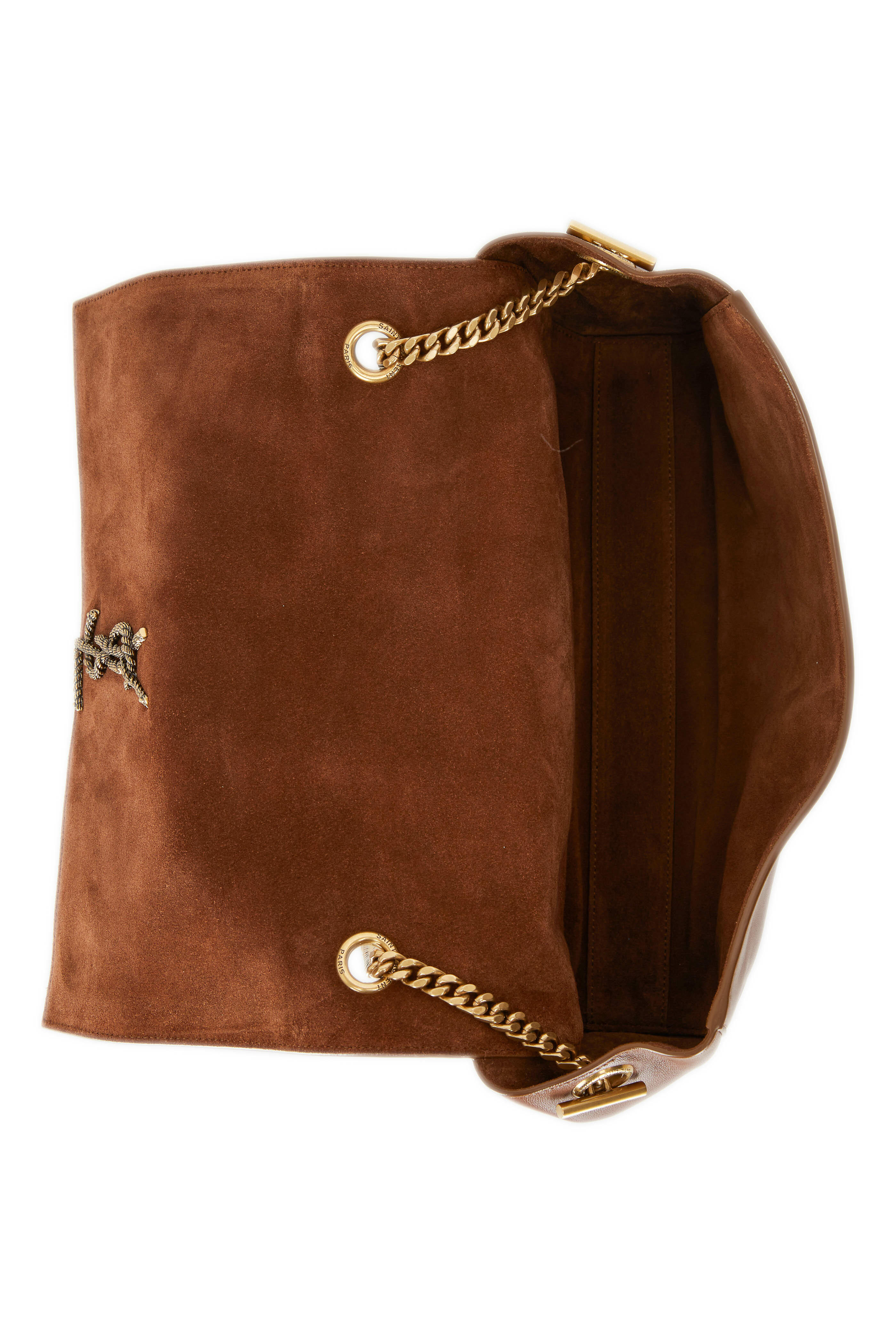 Saint Laurent - Kate Tawny Brown Suede & Leather Reversible Bag