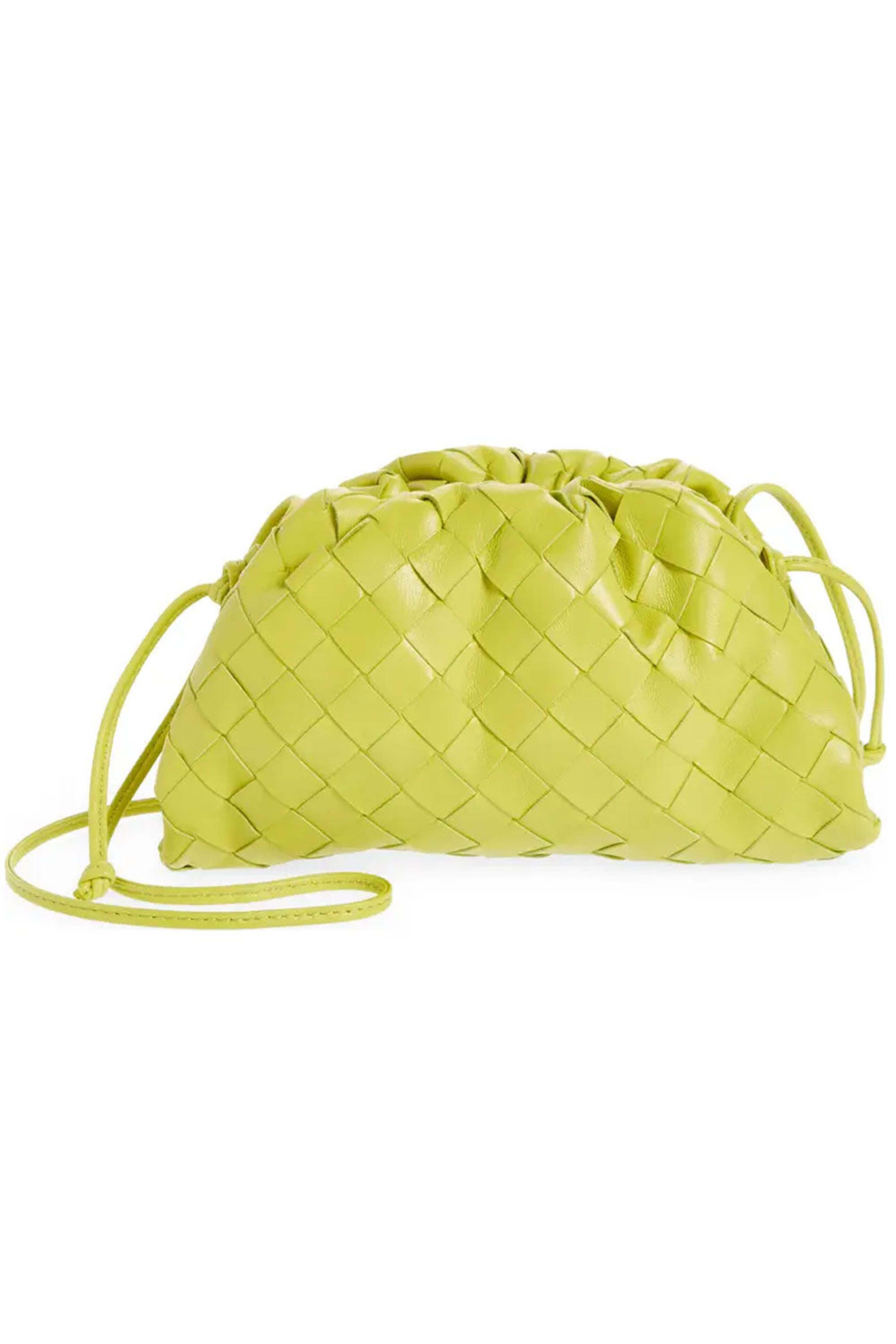 *BOTTEGA VENETA*トウキョウ ピッコロ ポーチ Bottega Veneta - Small Intrecciato Pouch in Kiwi