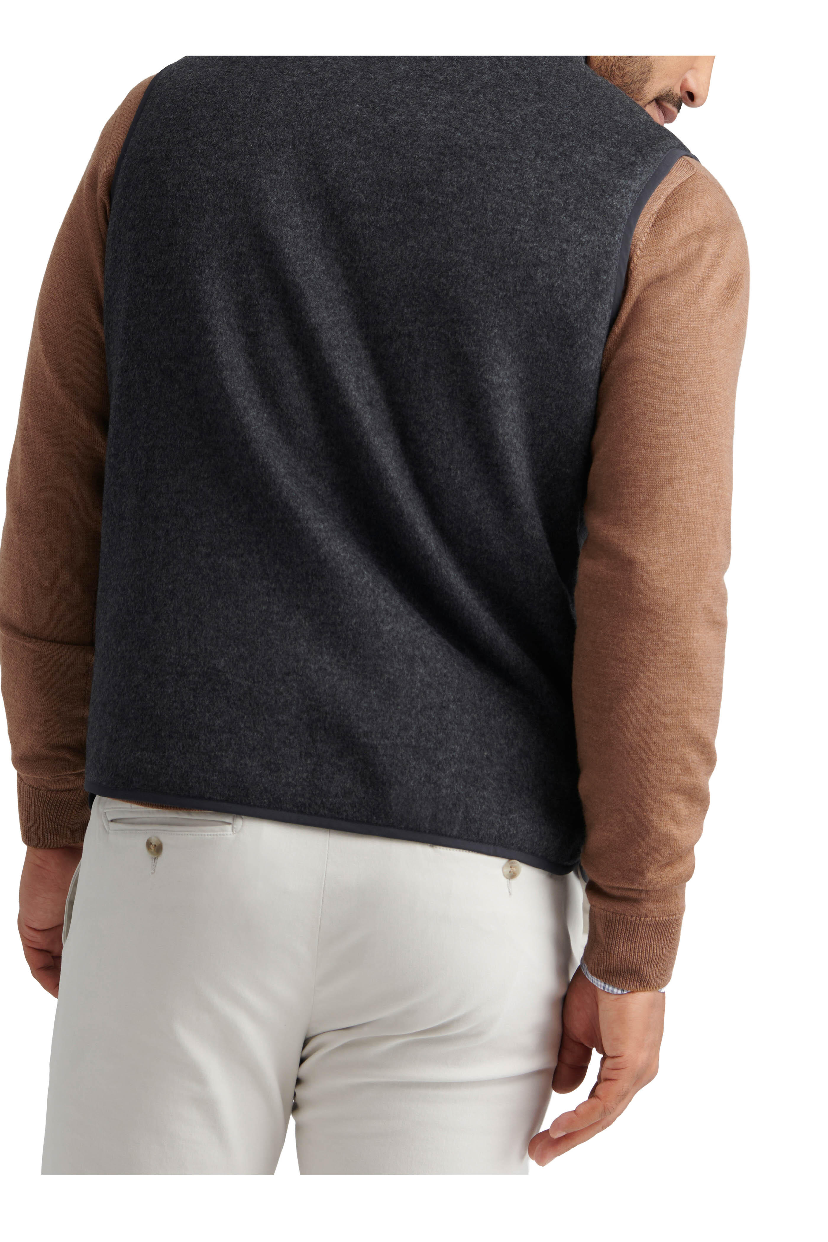 Peter Millar - Crown Flex Dark Gray Wool Vest