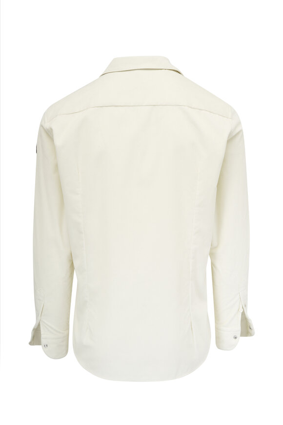 Moncler - White Corduroy Sport Shirt