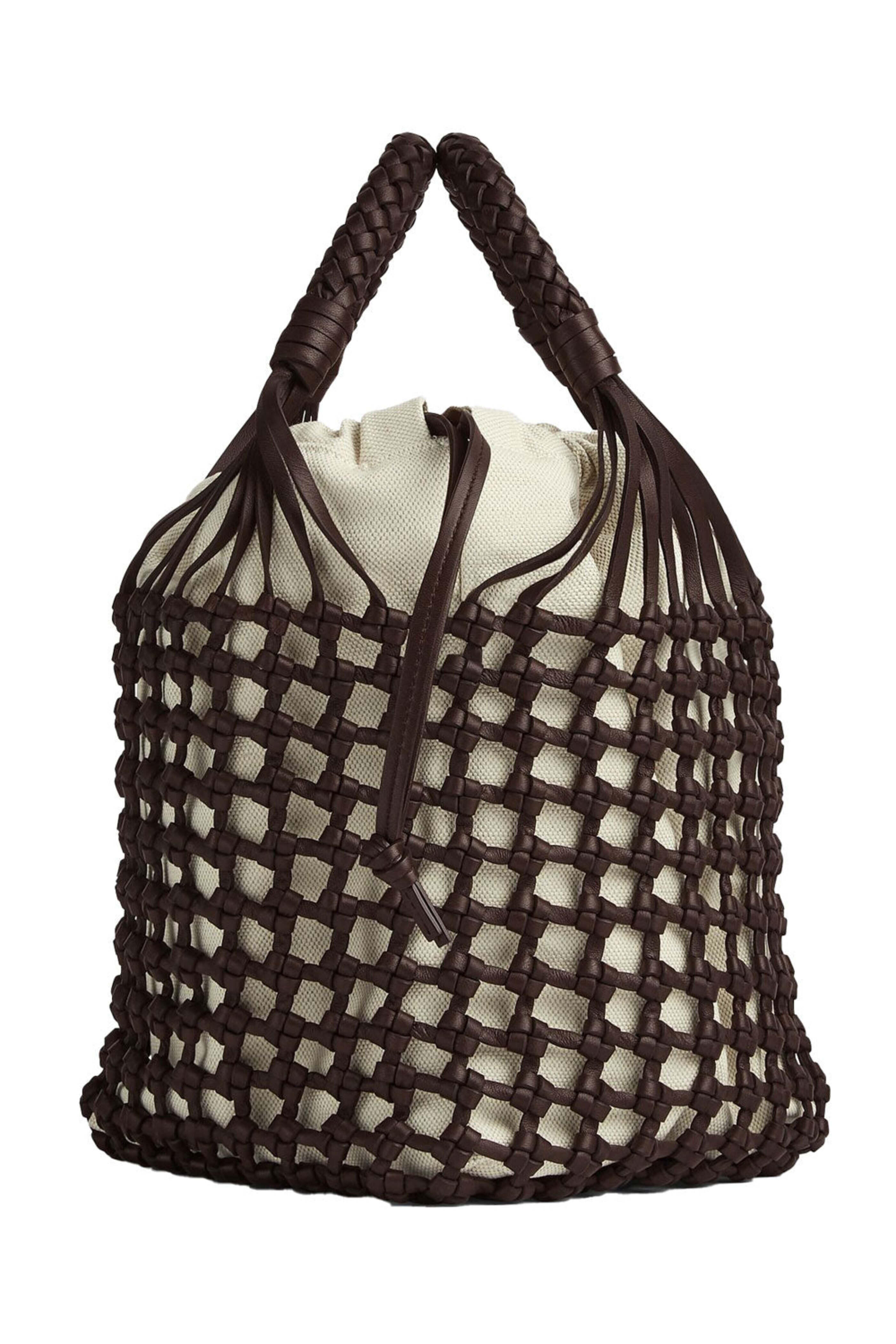 Bottega Veneta - Cavallino Macrame Tote in Fondant