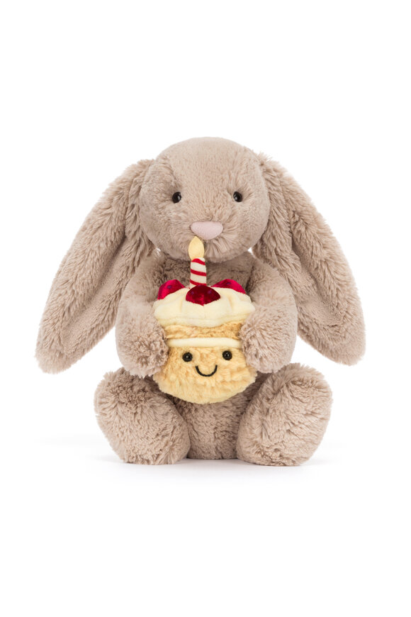 Jellycat Bashful Beige Bunny Birthday