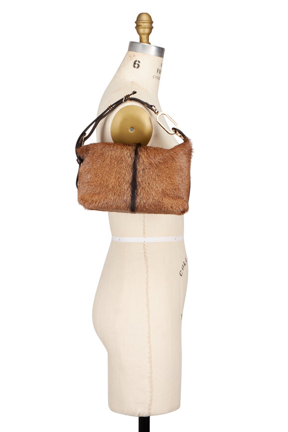 Christian Louboutin Flo Natural Pouch Top Handle Bag - view 5