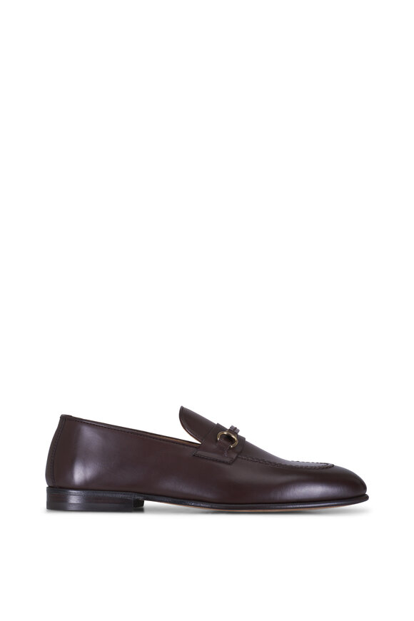 Brunello Cucinelli - Dark Brown Leather Loafer