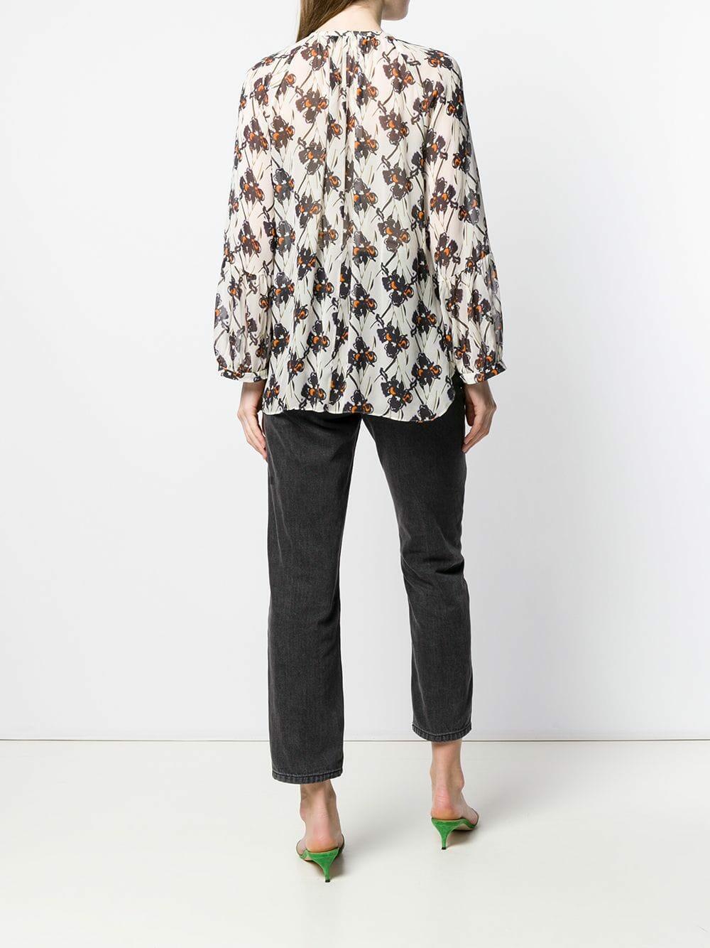 Dorothee Schumacher - Caribbean Gardens Cream Printed Tunic
