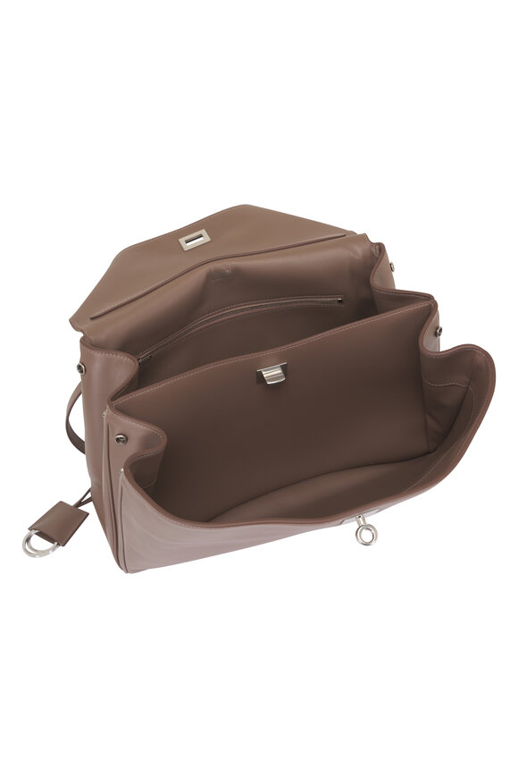 Balenciaga Medium Rodeo Taupe Leather Top Handle Bag - view 5