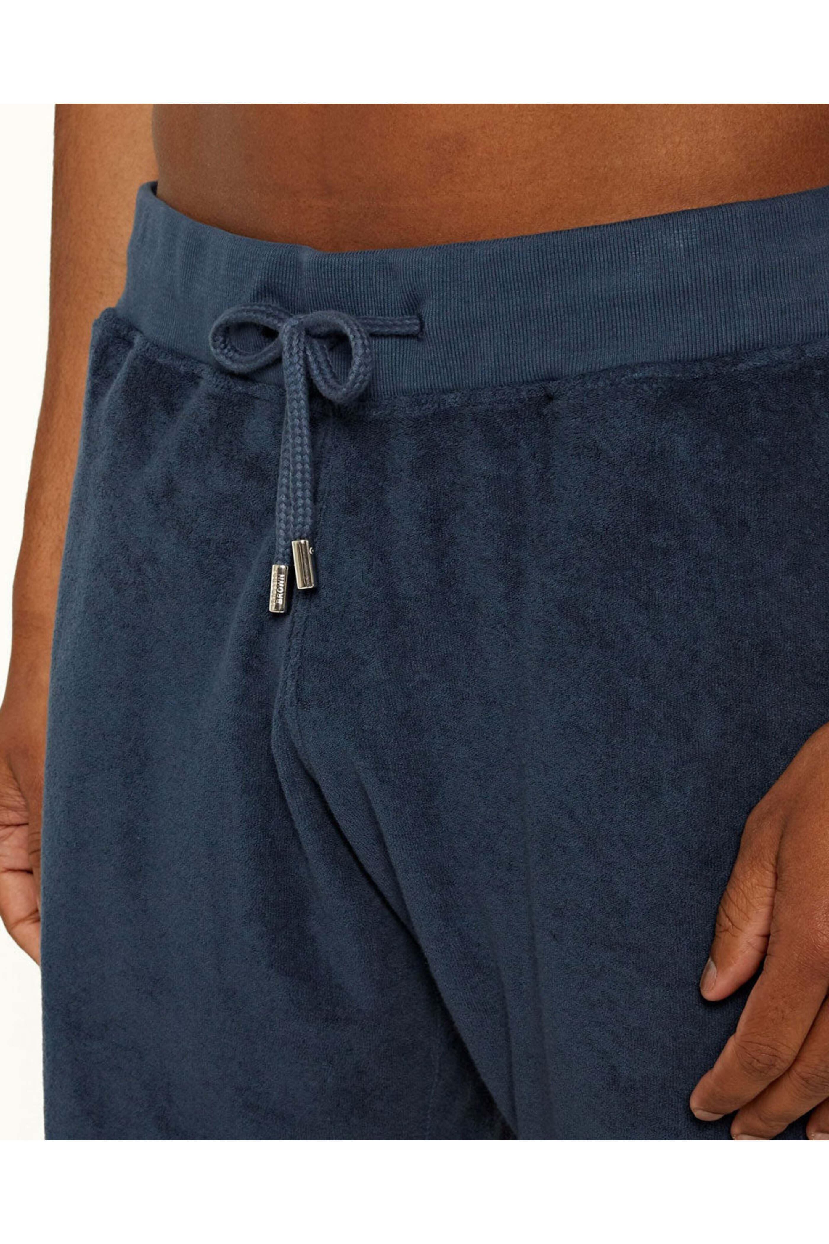 Orlebar Brown - Afador Toweling Sweat Short in Navy